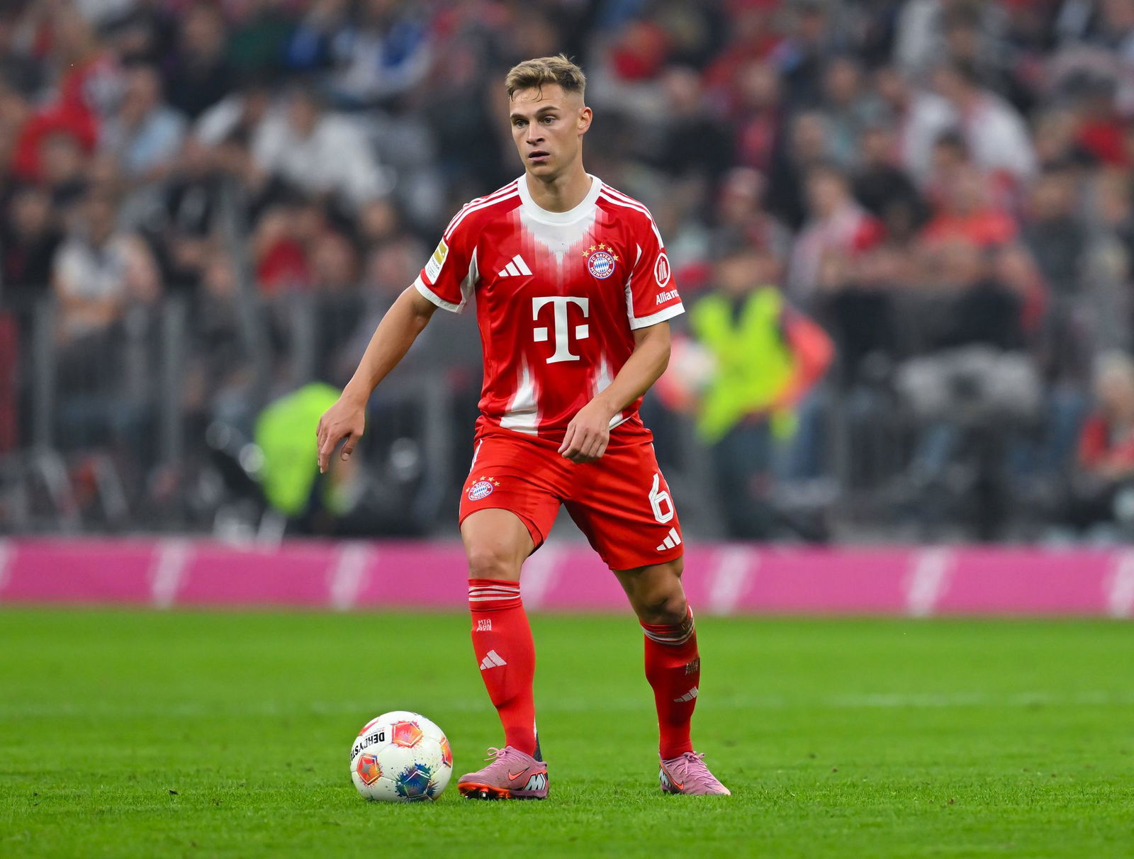 Dreh- und Angelpunkt im Bayern-Spiel: Joshua Kimmich.