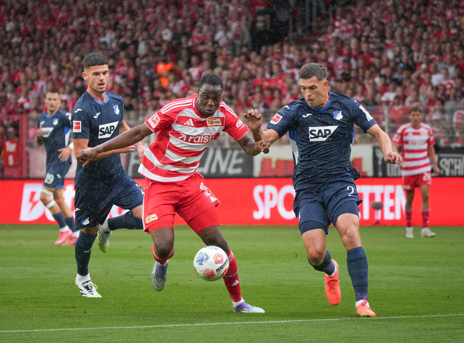 Schnell und durchsetzungsstark: Union Berlins Ilyas Ansah.