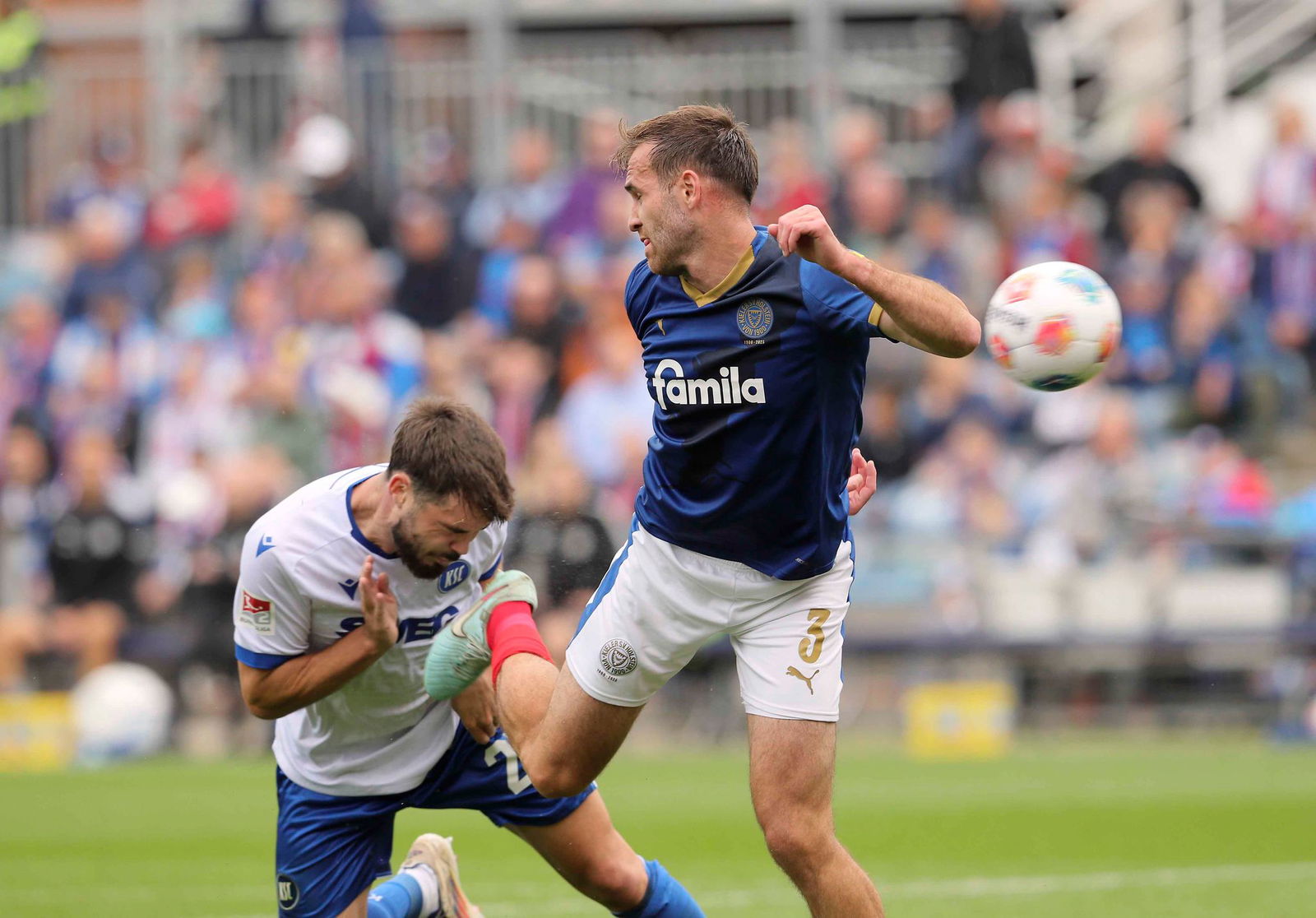 Holstein Kiel blieb gegen den KSC obenauf