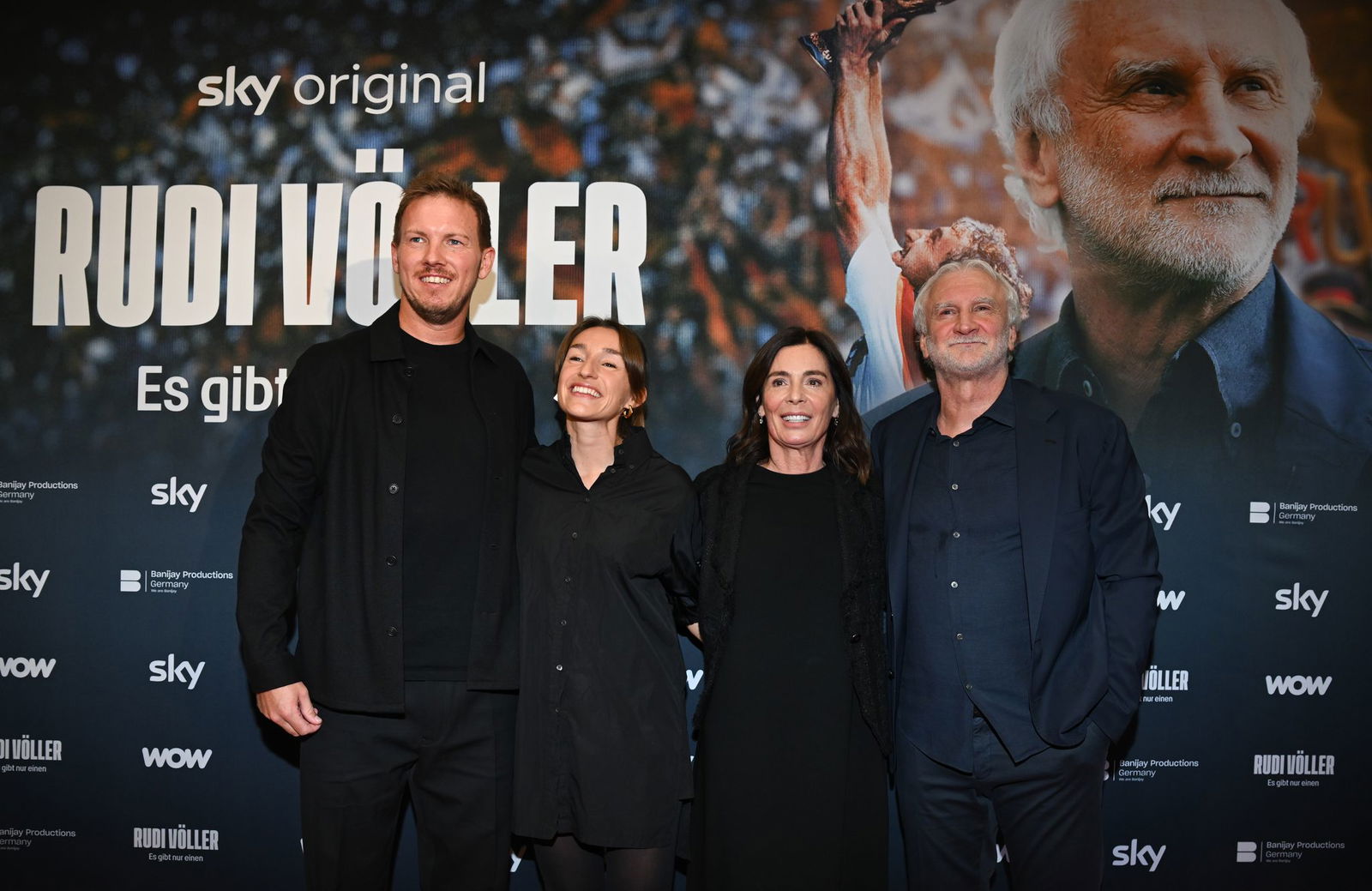 Julian Nagelsmann bei Völlers Filmpremiere.