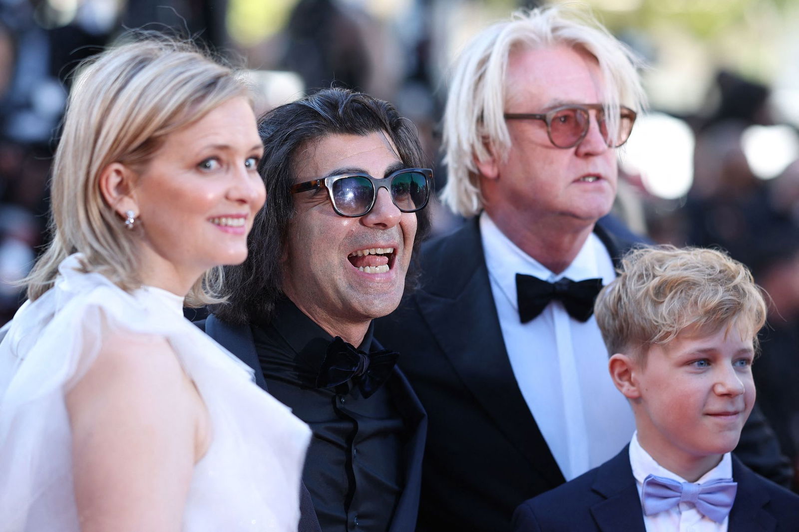 Der Regisseur Fatih Akin und einige seiner Schauspieler vom Film «Amrum» bei den Filmfestspielen von Cannes. (Archivbild)