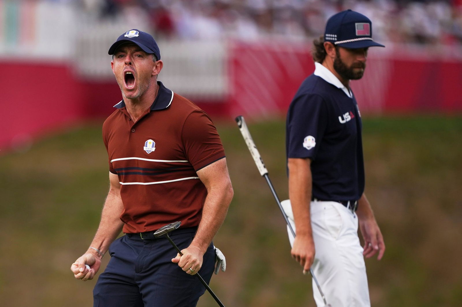 Rory McIlroy und das europäische Team haben beim Ryder Cup viel mehr zu bejubeln als die Gastgeber.