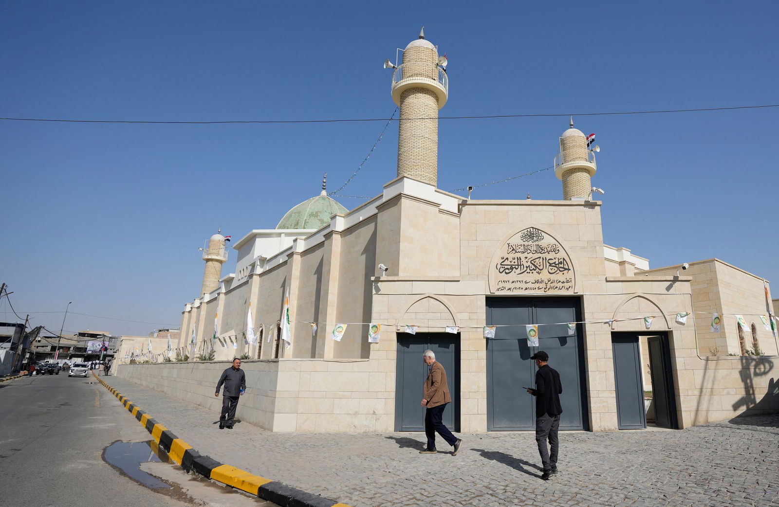 Die von der Terrormiliz Islamischer Staat (IS) zerstörten Kulturstätten sind in jahrelangen Arbeiten restauriert worden.