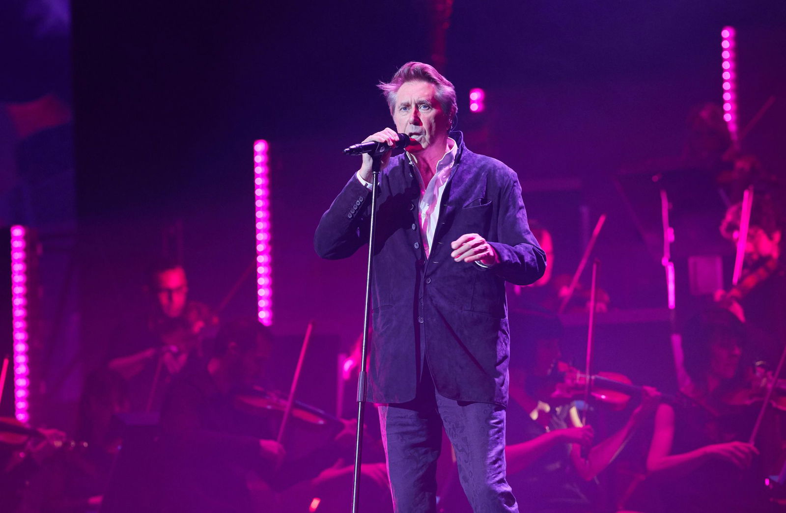 Wo immer er auftritt, ist Bryan Ferry stets adrett gekleidet. In den 70er und 80er Jahren galt er als Stilikone. (Archivbild)