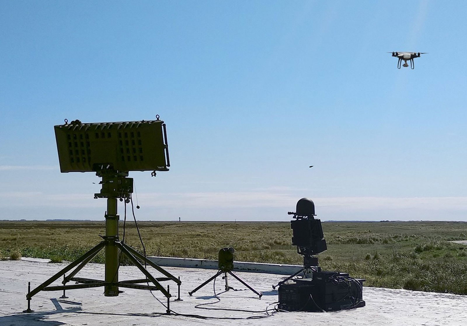 System zur Drohnenabwehr sind derzeit stark gefragt. (Handout Archiv)