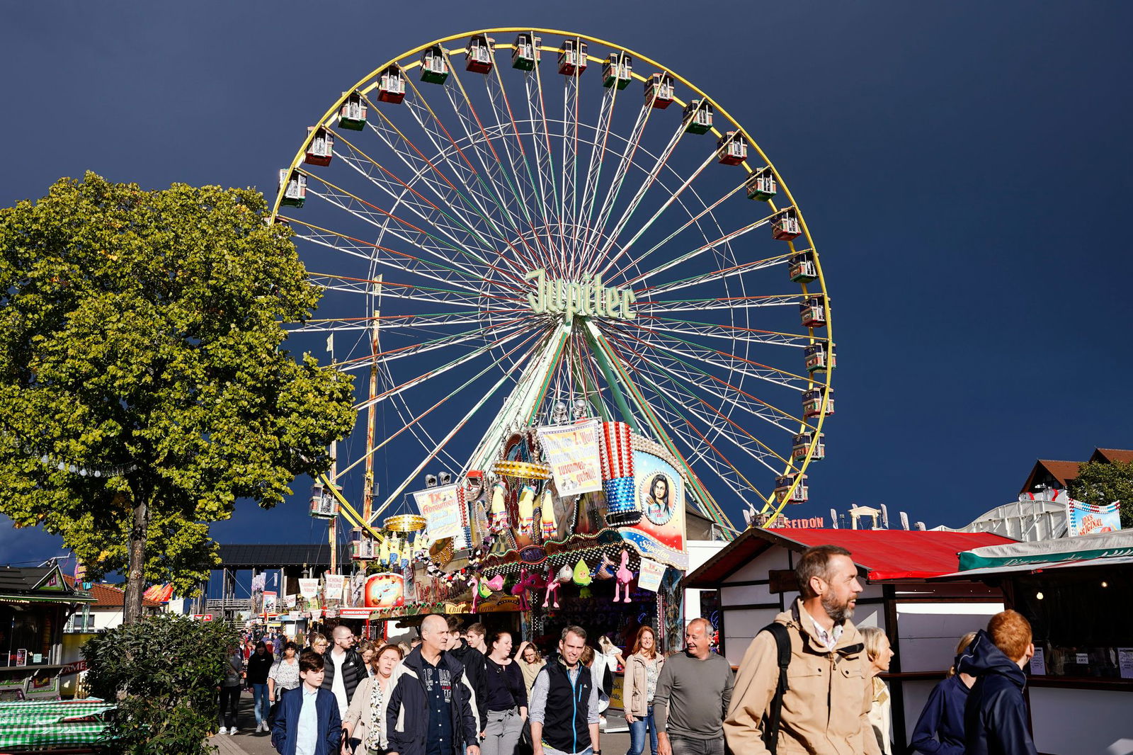 Am 22. September um 21.00 Uhr läutet ein Feuerwerk den Abschluss des Rummels ein. (Archivfoto)