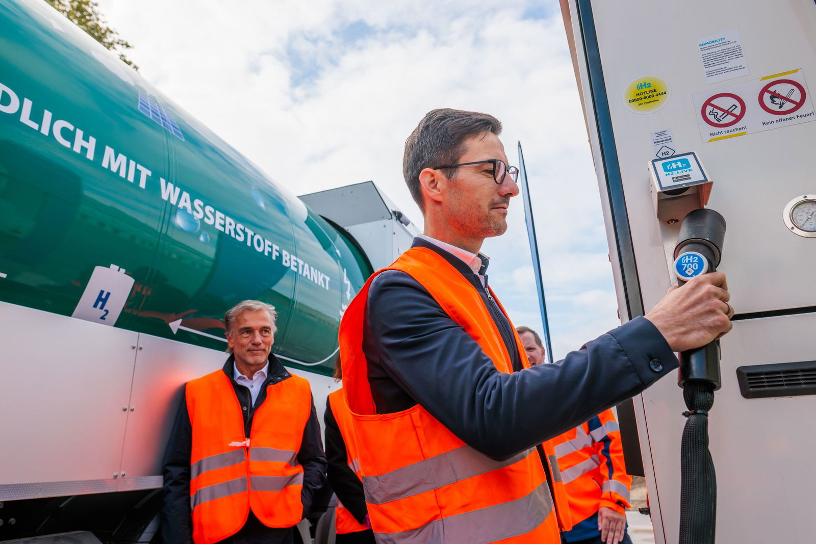 Freiburg setzt auf Wasserstoff-Fahrzeuge bei der Müllabfuhr.
