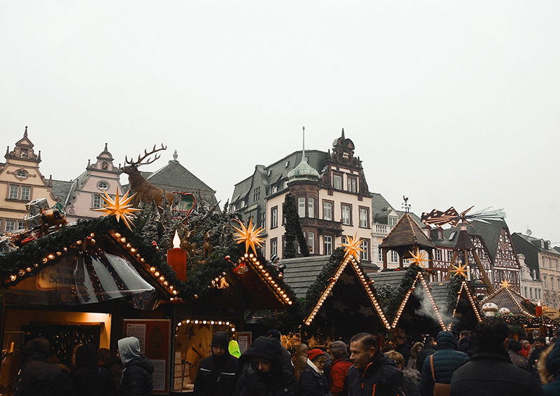 Weihnachtsmarktstand