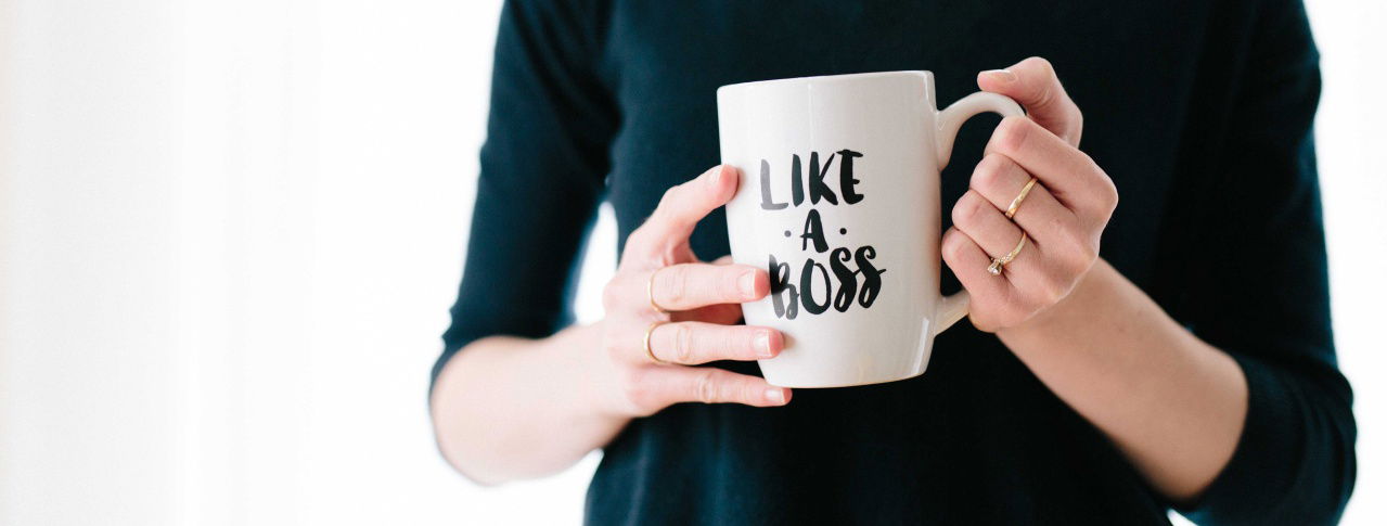 Tasse "Like a boss"