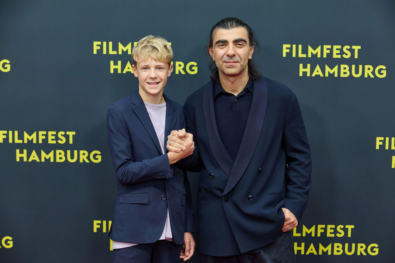Jungschauspieler Jasper Billerbeck und Regisseur Fatih Akin. (Archivbild)
