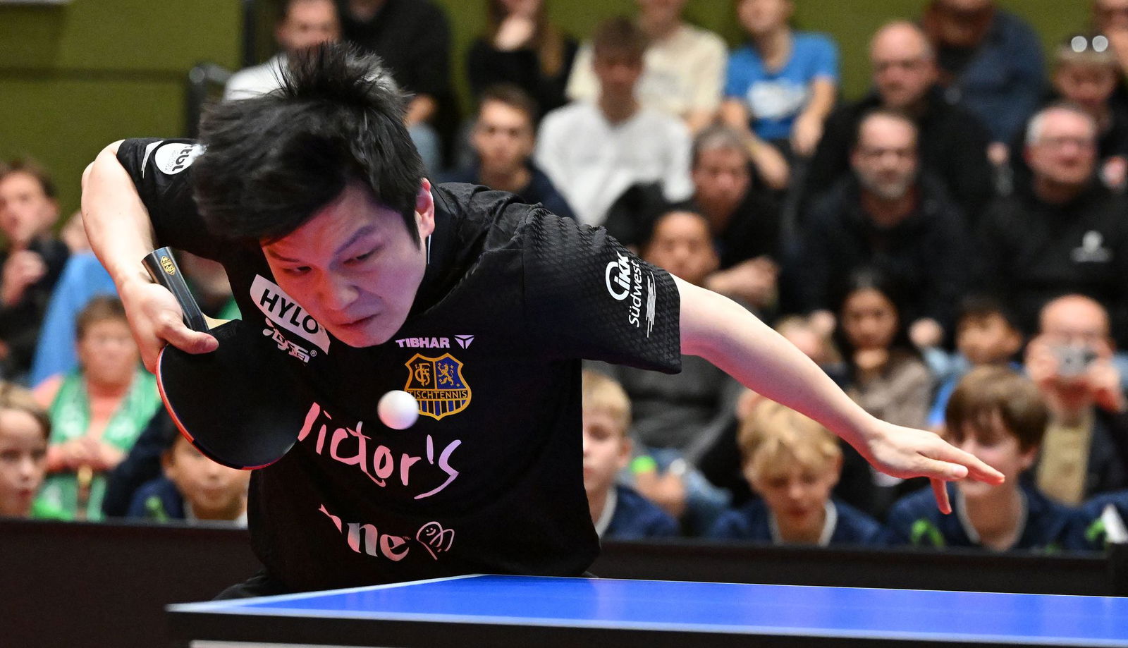 Tischtennis-Star Fan Zhendong vom 1. FC Saarbrücken.