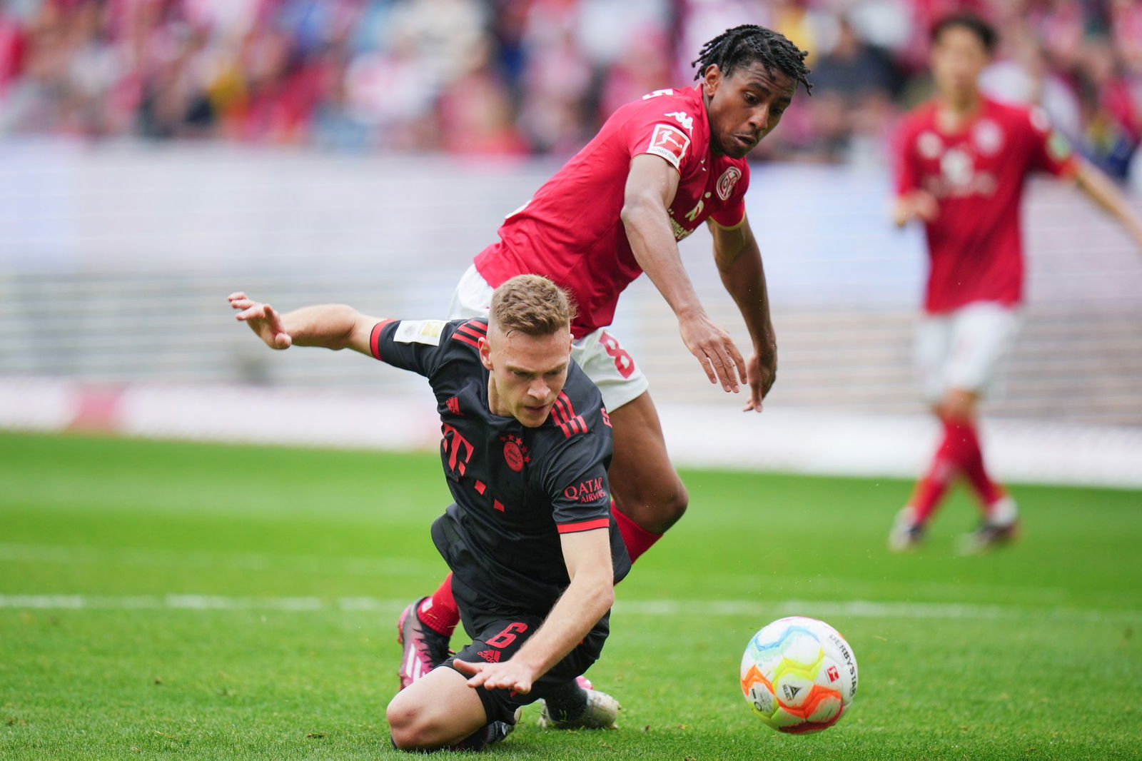 Mit DFB-Kapitän Kimmich hatte es Barreiro schon in Mainz zu tun. (Archivbild)