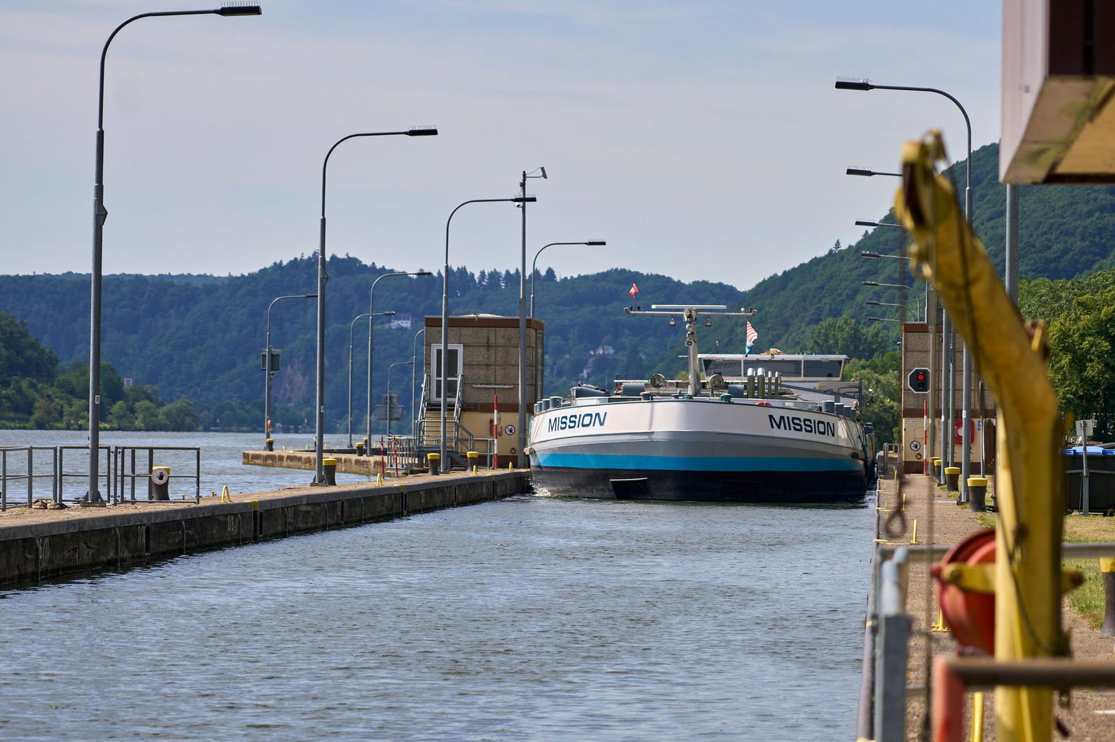 Ende Oktober soll das Schleusentor ersetzt werden. (Archivbild)