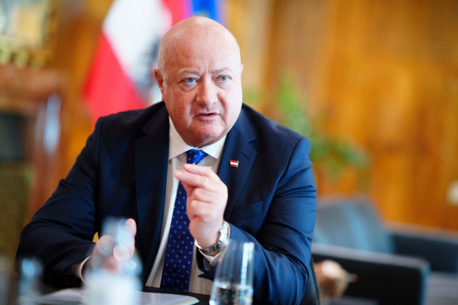 Der österreichische Kanzler will die Zuversicht im Land steigern. 