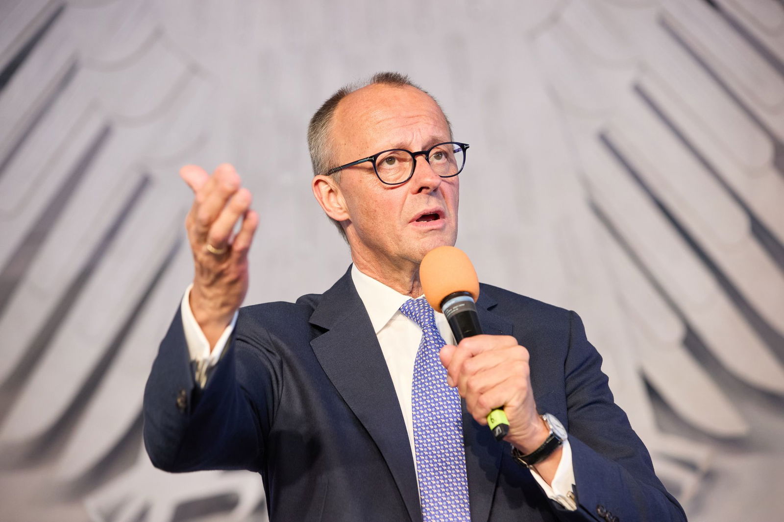 In diesem Jahr wird Friedrich Merz als Bundeskanzler die Rede bei der zentralen Feier zum Tag der Deutschen Einheit halten. (Archivbild)