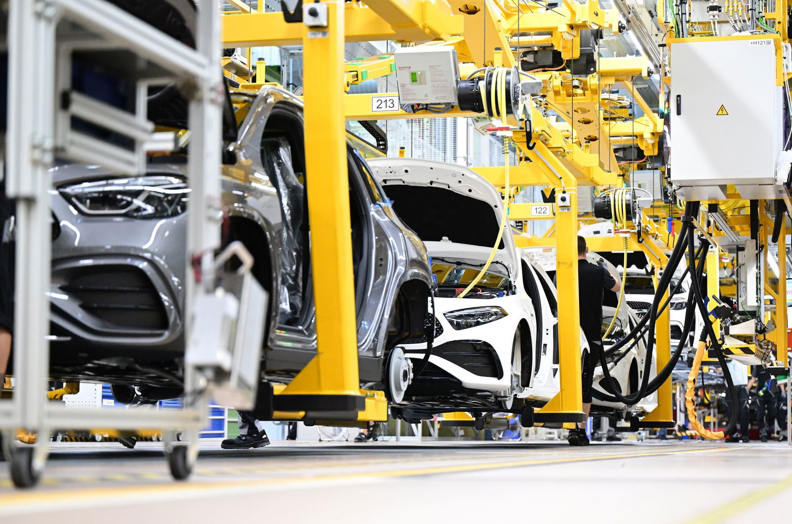 Die Autoindustrie in Deutschland steht vor großen Problemen. (Symbolbild)