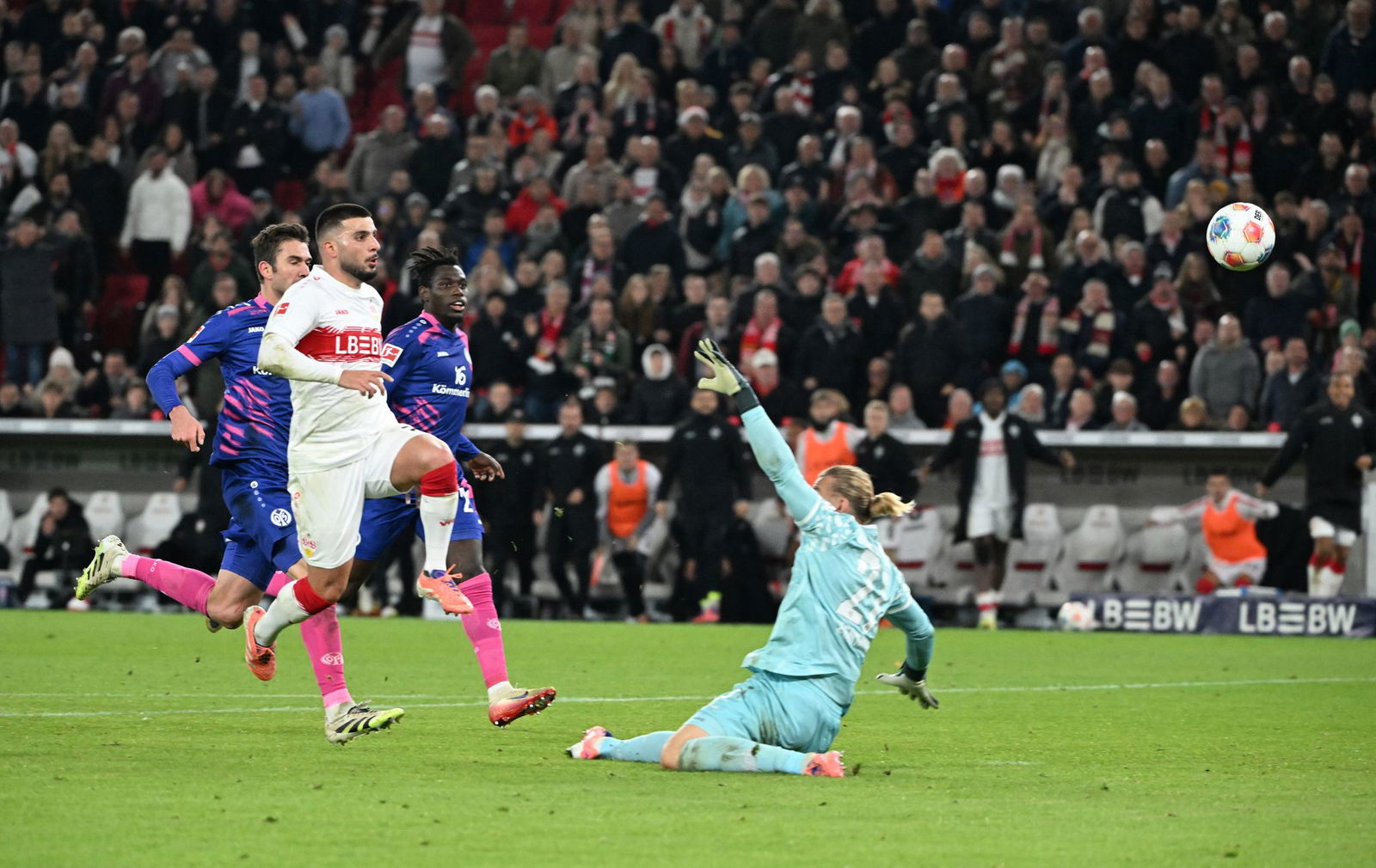 Robin Zentner konnte die Niederlage nicht verhindern.