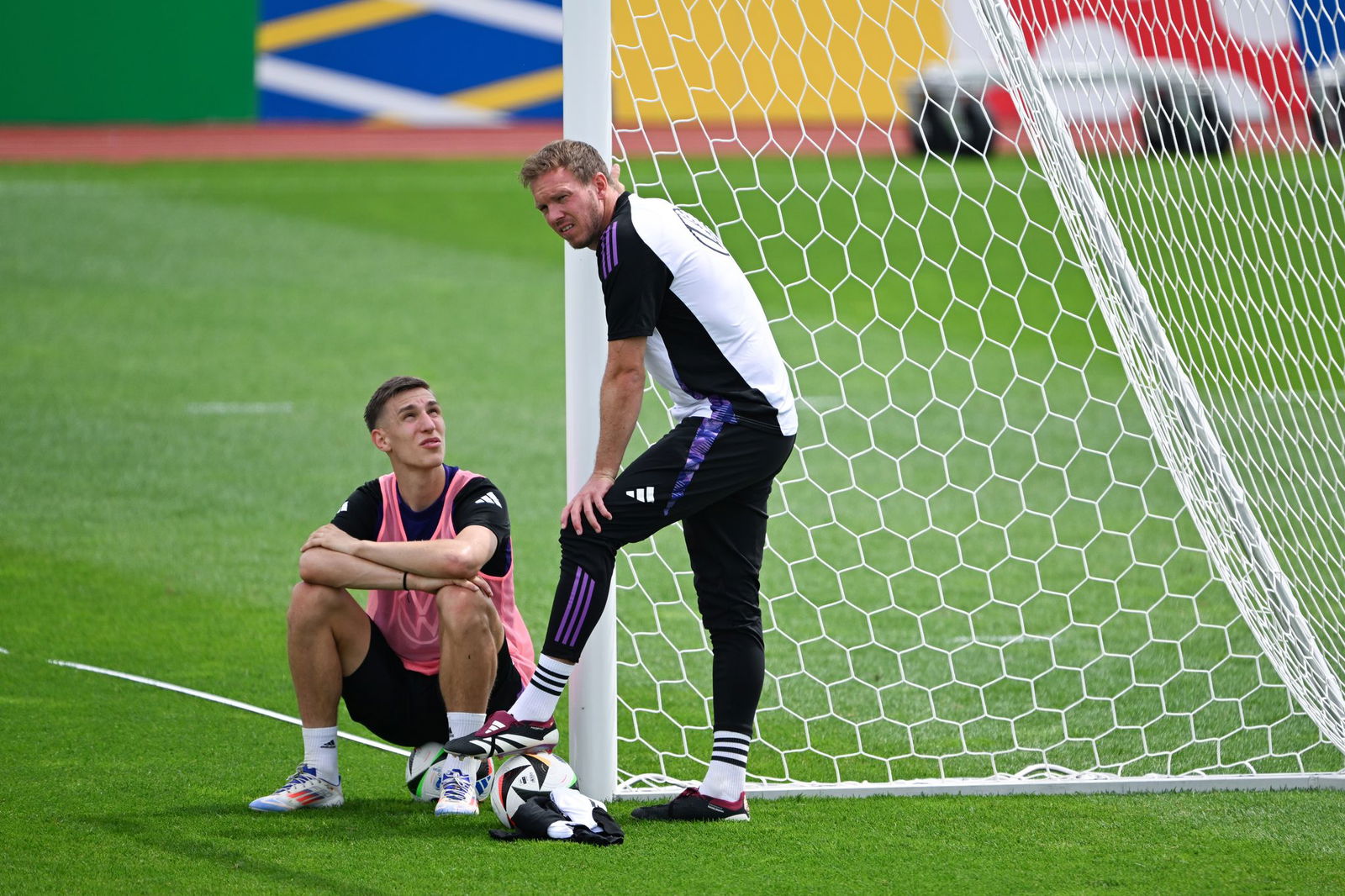 Auf Nico Schlotterbeck (l.) ruhen große Hoffnungen. 