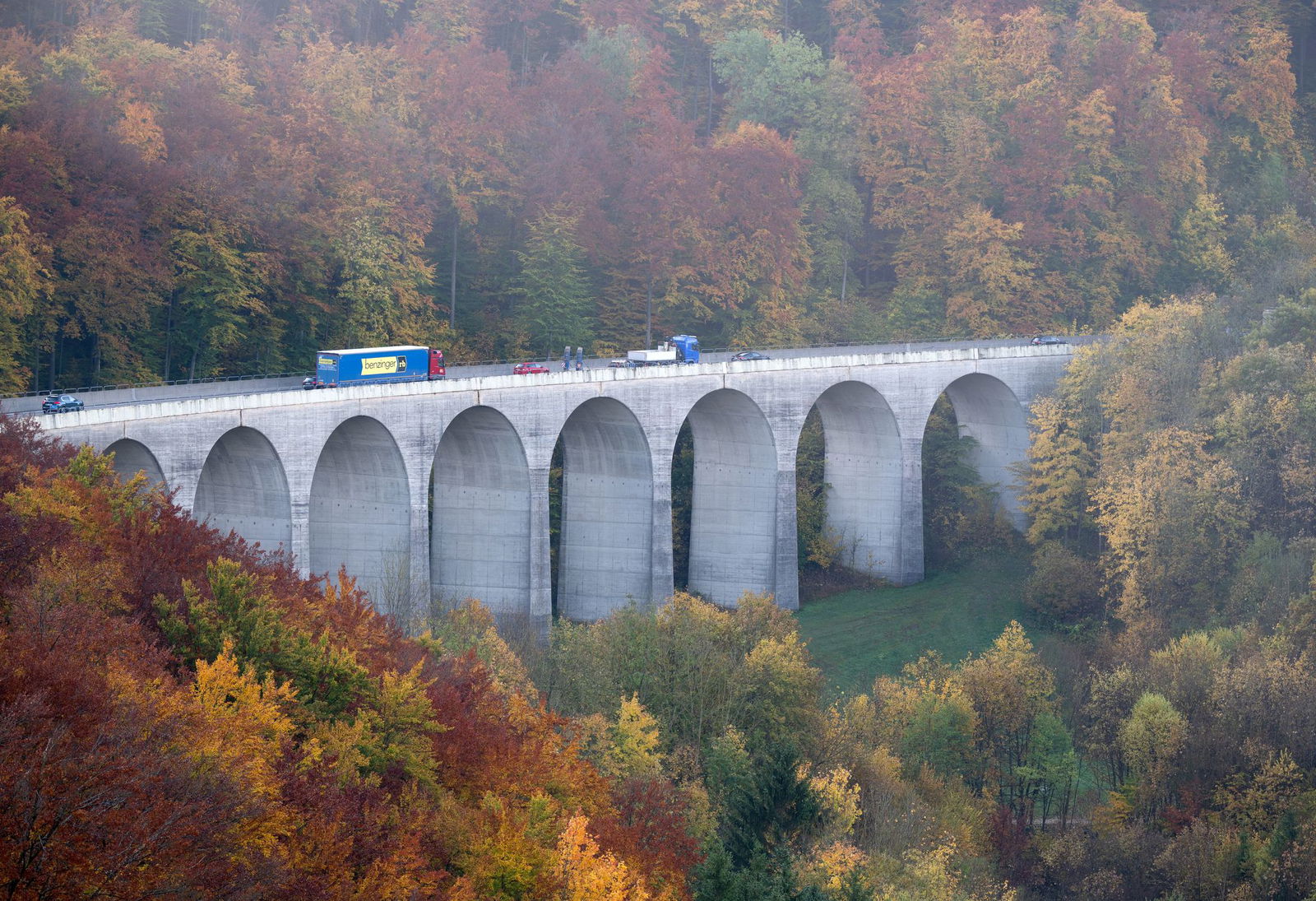 Der Albaufstieg ist bald in einer Richtung gesperrt. (Archivbild)