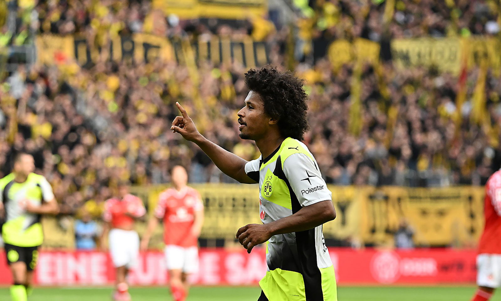 Karim Adeyemi hatte zuletzt viel Grund zur Freude.