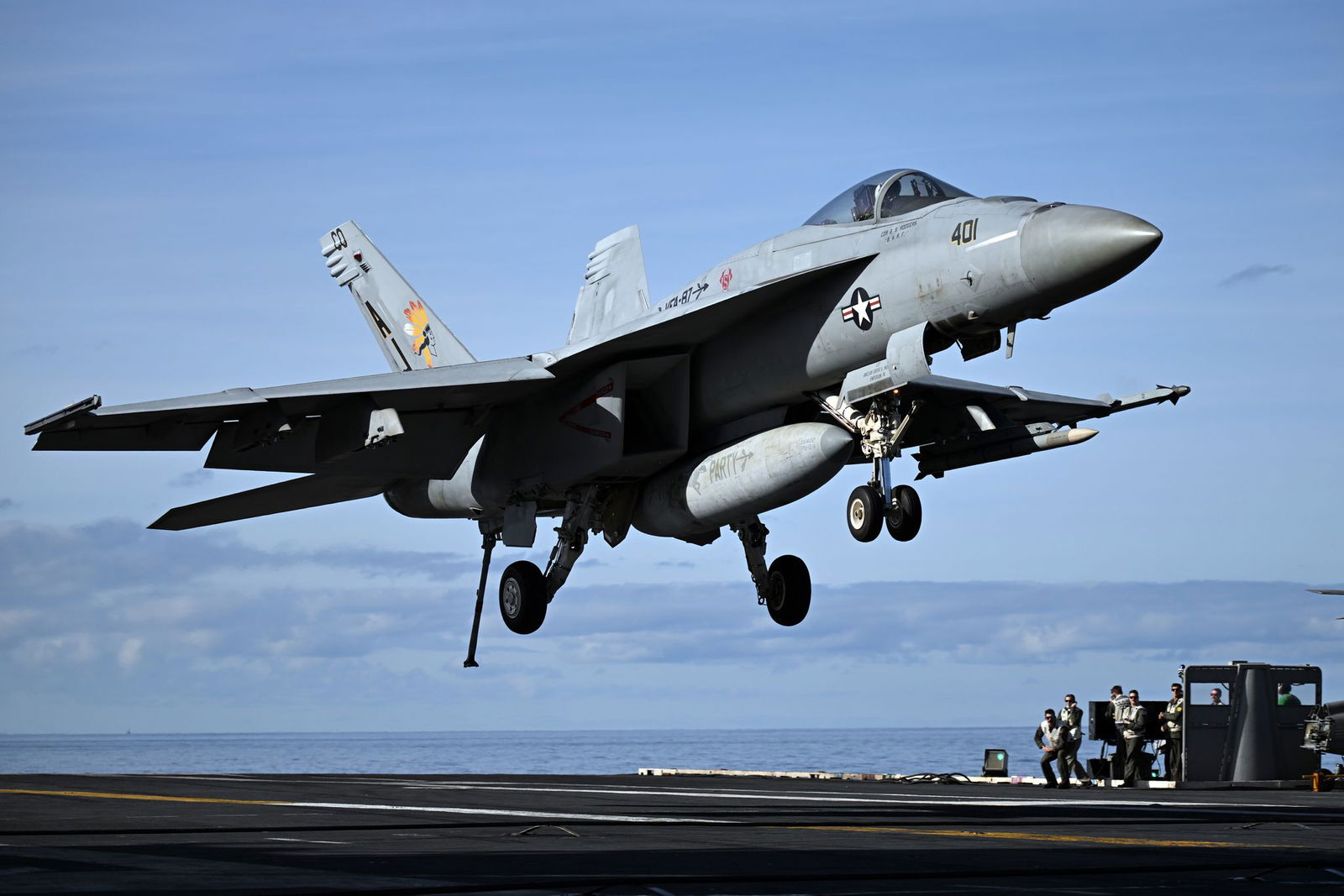 Die «USS Gerald R. Ford» ist das größte Kriegsschiff der Erde und bietet Platz für bis zu 90 Kampfflugzeuge und Hubschrauber. (Archivbild)