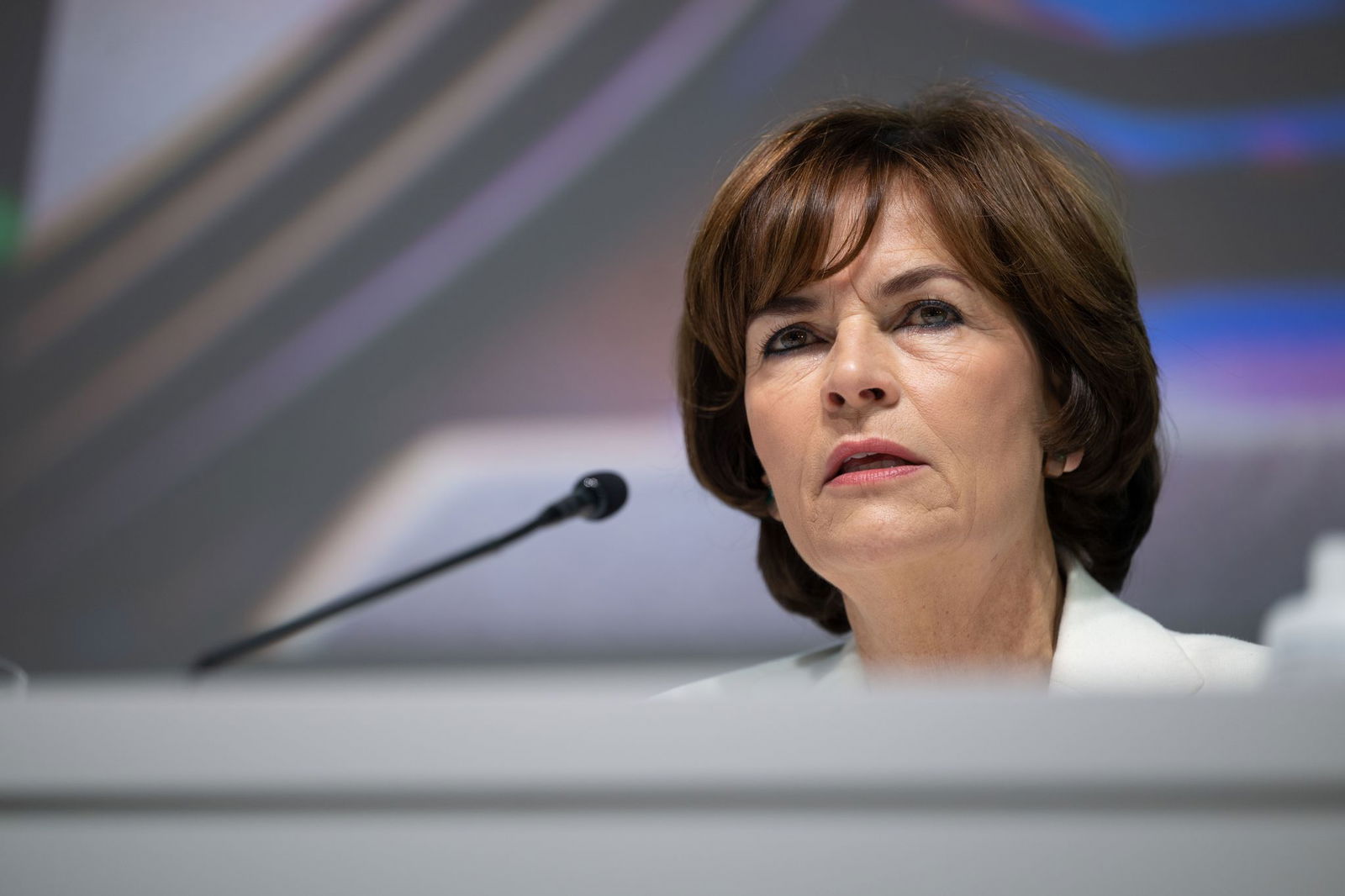 Trumpf-Chefin: «Es gibt vorsichtige Anzeichen der Verbesserung». (Archivbild)