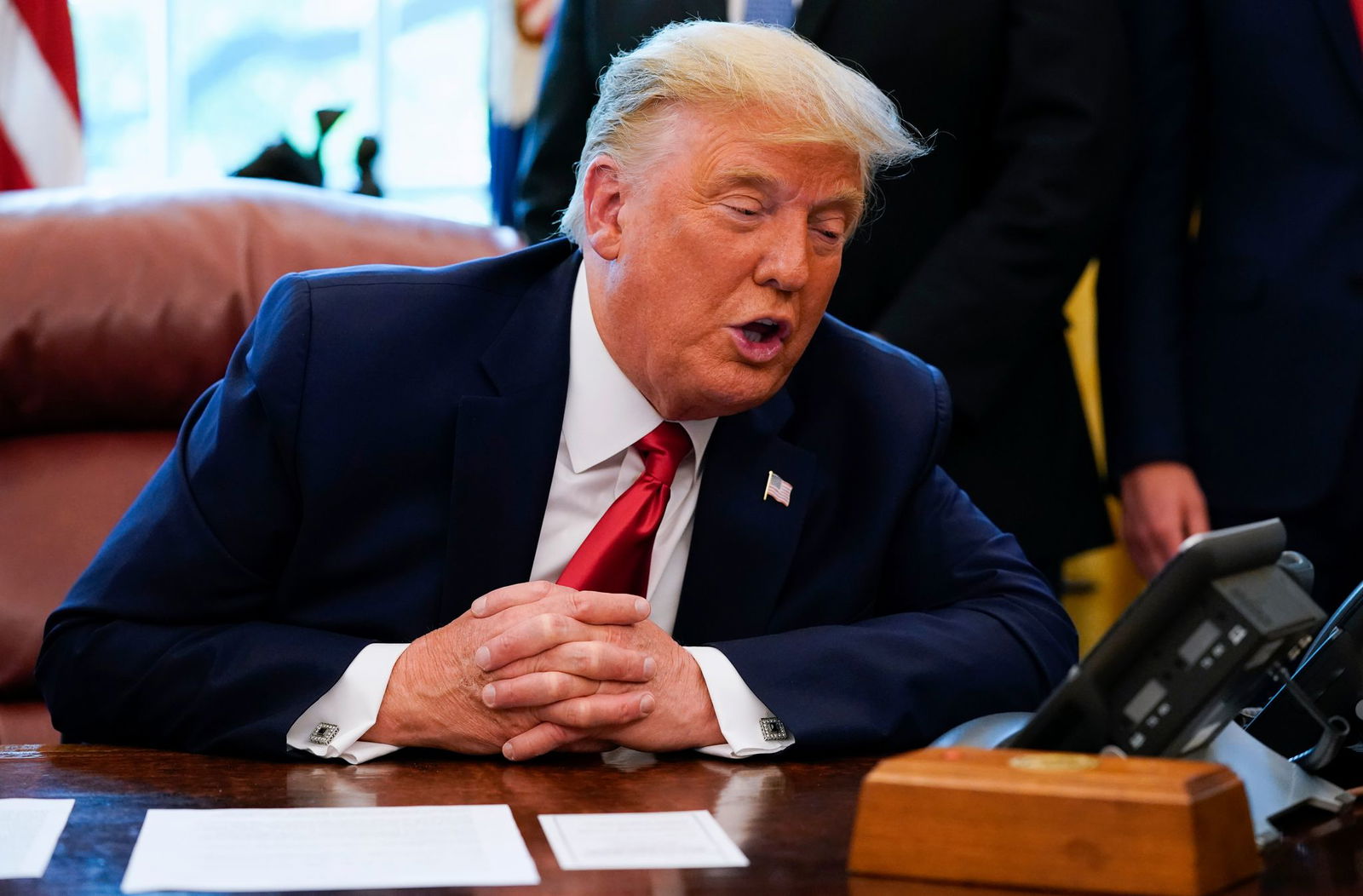 Machado habe ihm den Preis gewidmet, erzählte Trump nach dem Gespräch. (Archivbild)