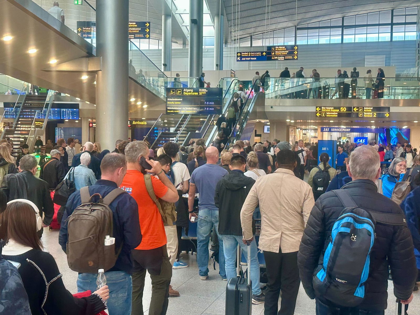 Drohnenalarm hatte Anfang vergangener Woche zu Chaos am Flughafen Kopenhagen geführt. (Archivbild)