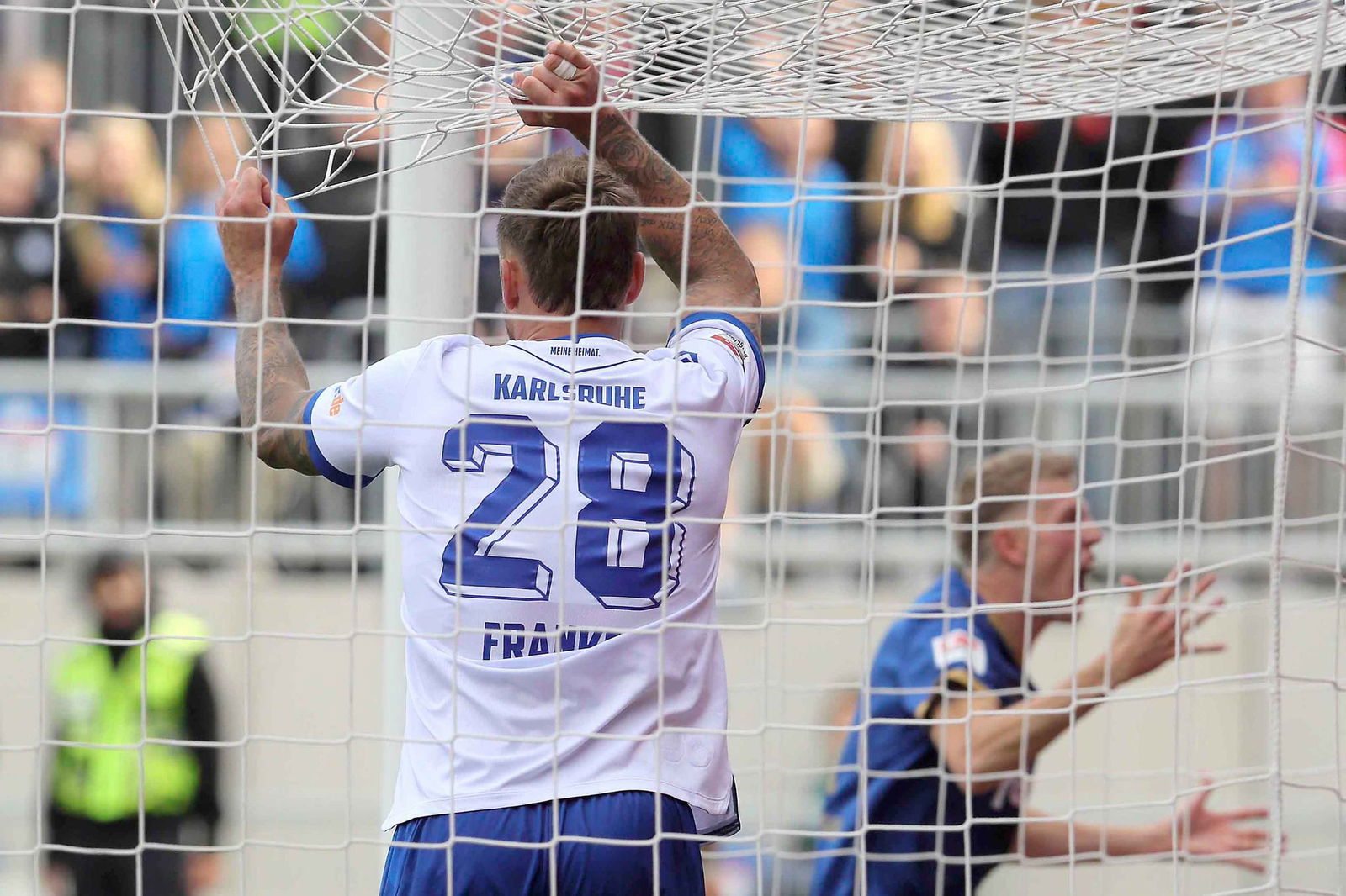 KSC-Verteidiger Marcel Franke fällt auch weiter aus. 