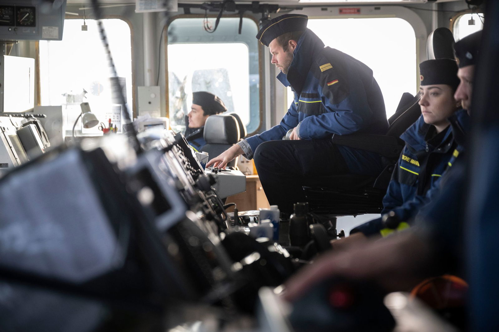 Das Schießgebiet liegt fernab der zivilen Schifffahrtsrouten.