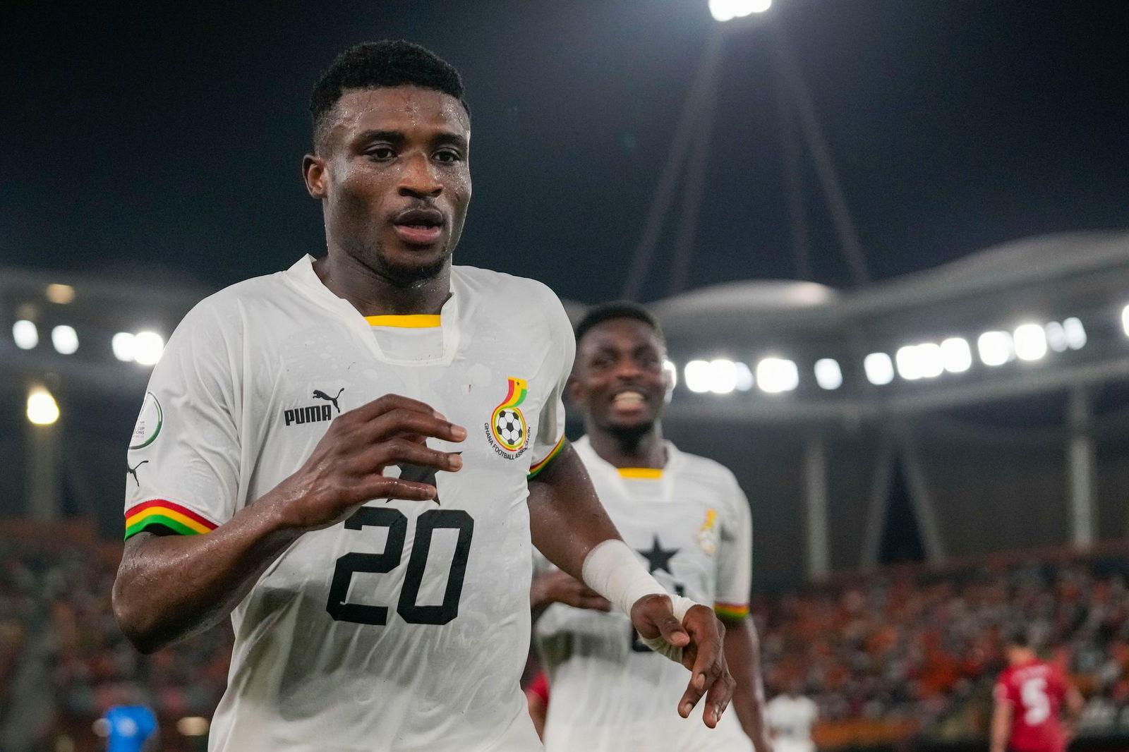 Tottenham-Star Mohammed Kudus hat mit Ghana den Sprung zur WM geschafft. (Archivbild)