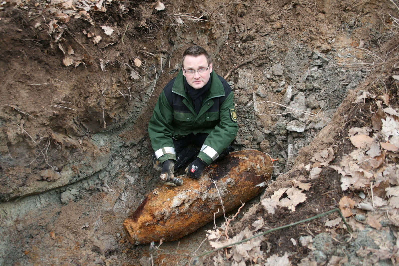 Bombenentschärfer Peterle wird am Sonntag für die Entschärfung der Bombe in Rastatt vor Ort sein.