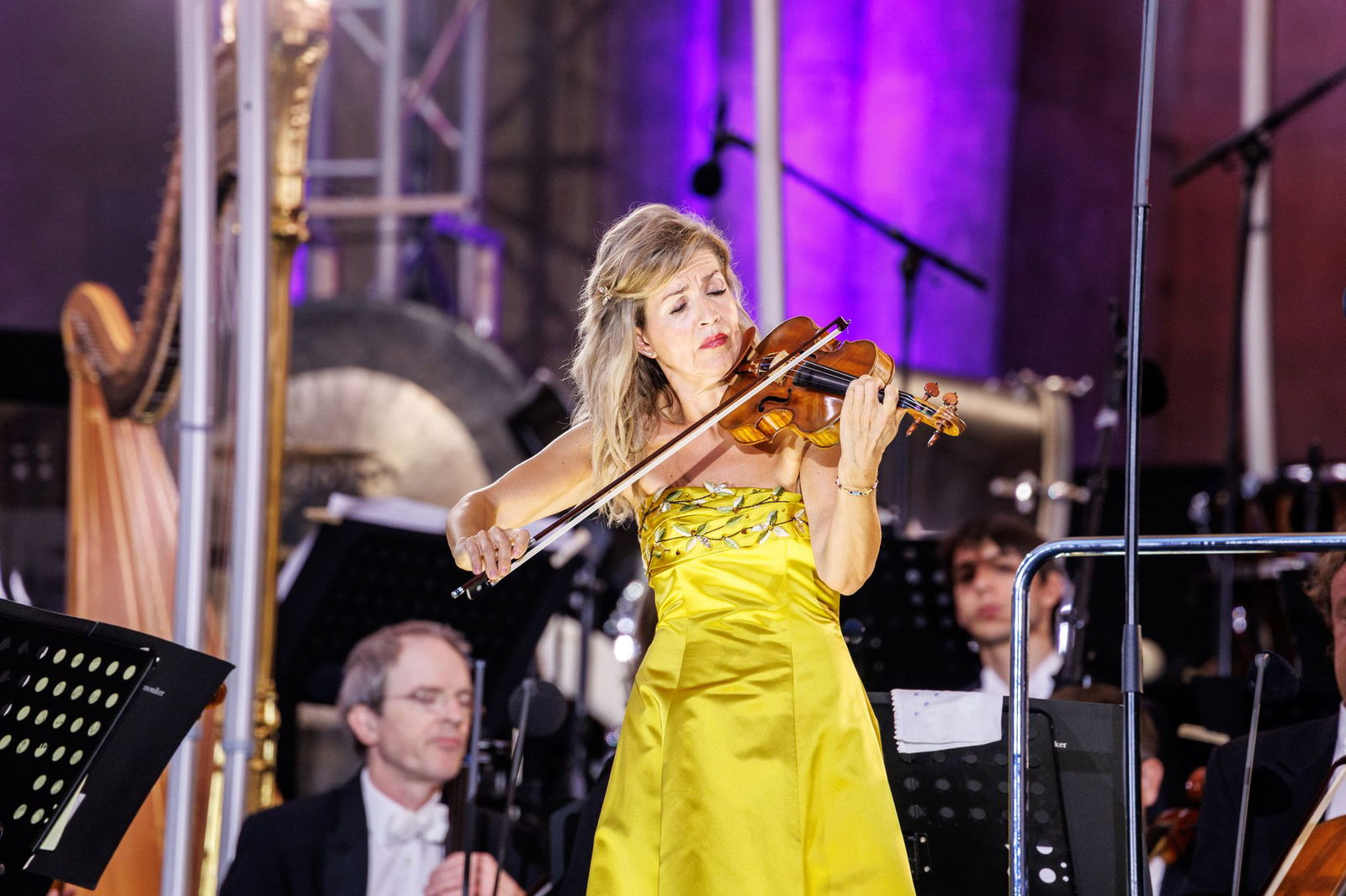 Anne-Sophie Mutter ist der Star des Strauss-Geburtstagskonzerts in Wien. (Archivbild)