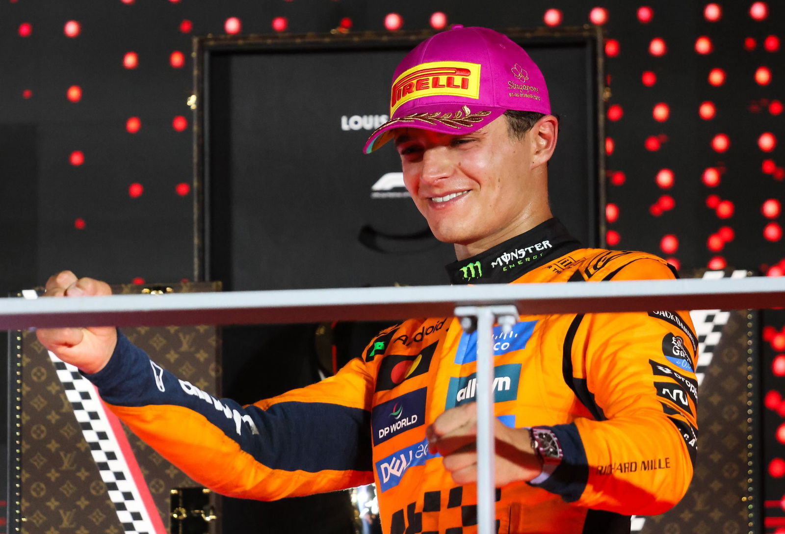 Ist sich keiner Schuld für den Startvorfall bewusst: McLaren-Pilot Lando Norris.