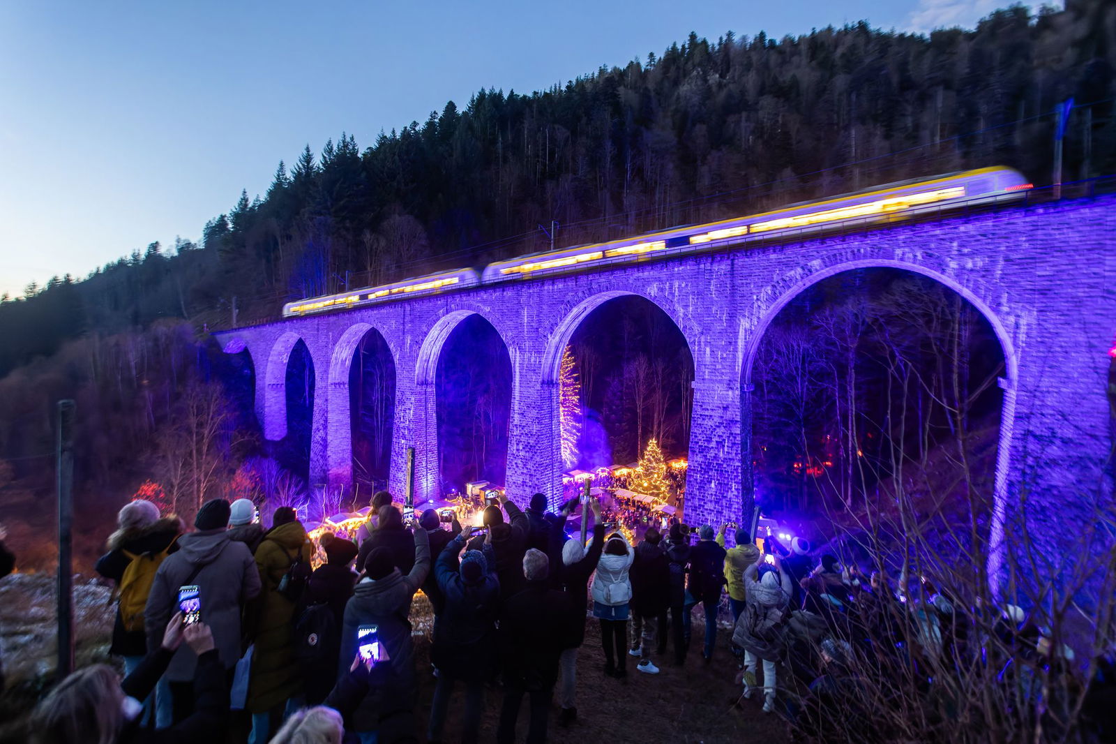 Standardtickets für den Weihnachtsmarkt in der Ravennaschlucht werden teurer. (Archivbild) 