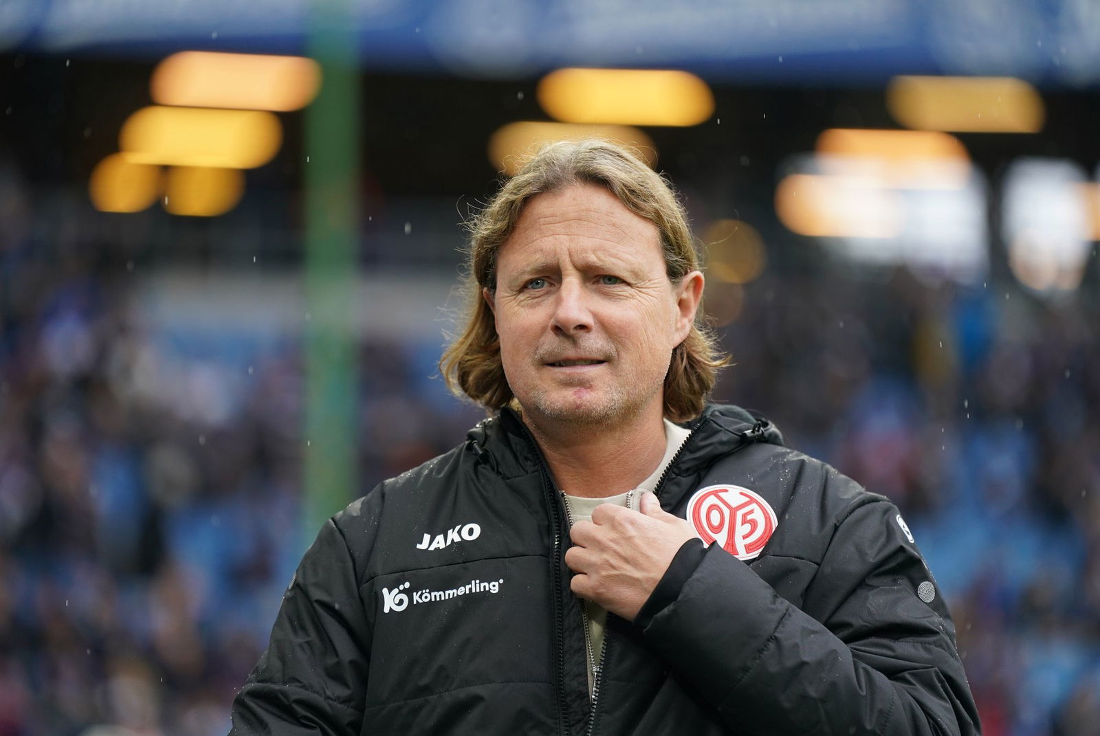 Musste sich in Hamburg warm anziehen: Mainz' Trainer Bo Henriksen