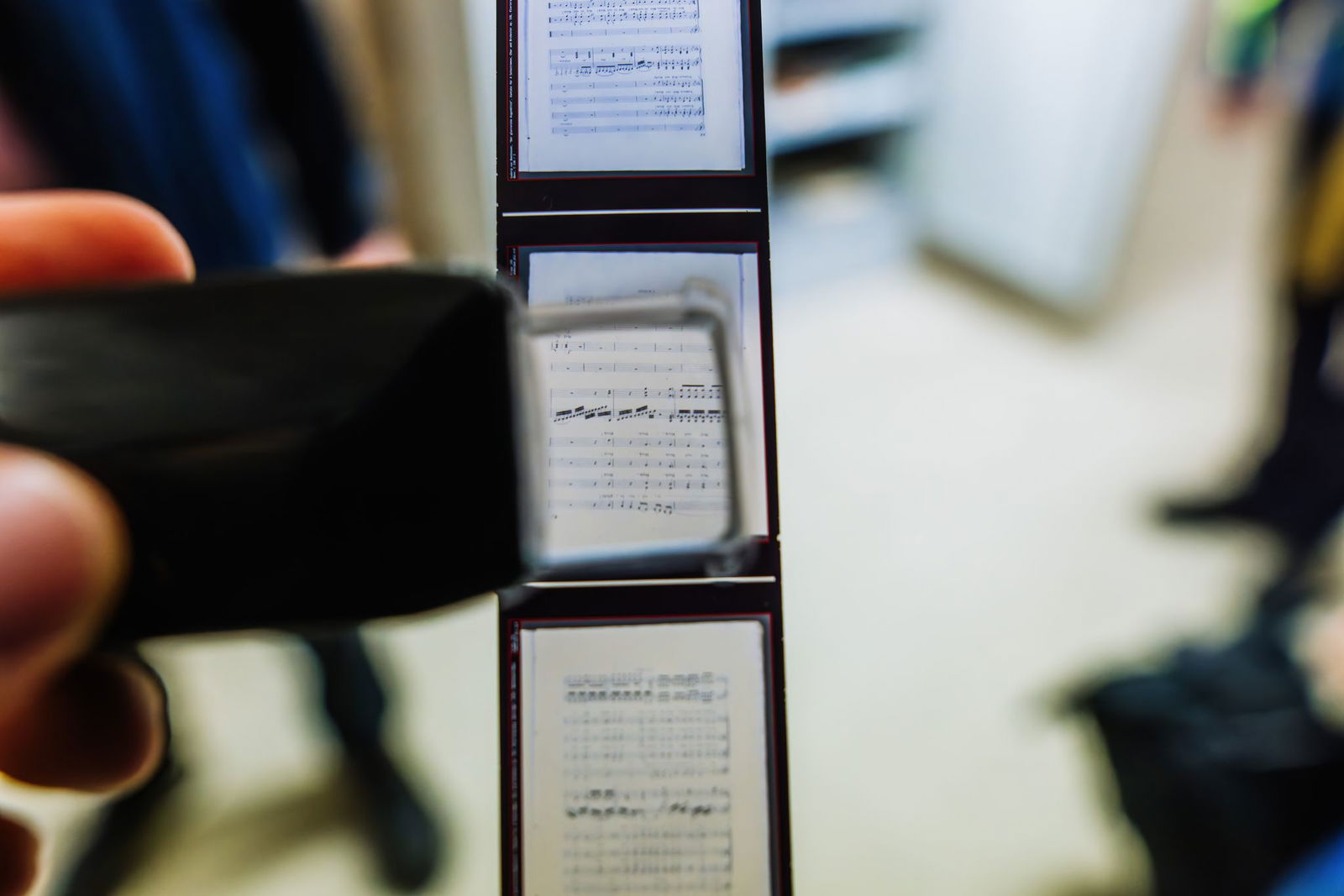 Das Langzeitarchiv setzt weiter auf Mikrofilm. 