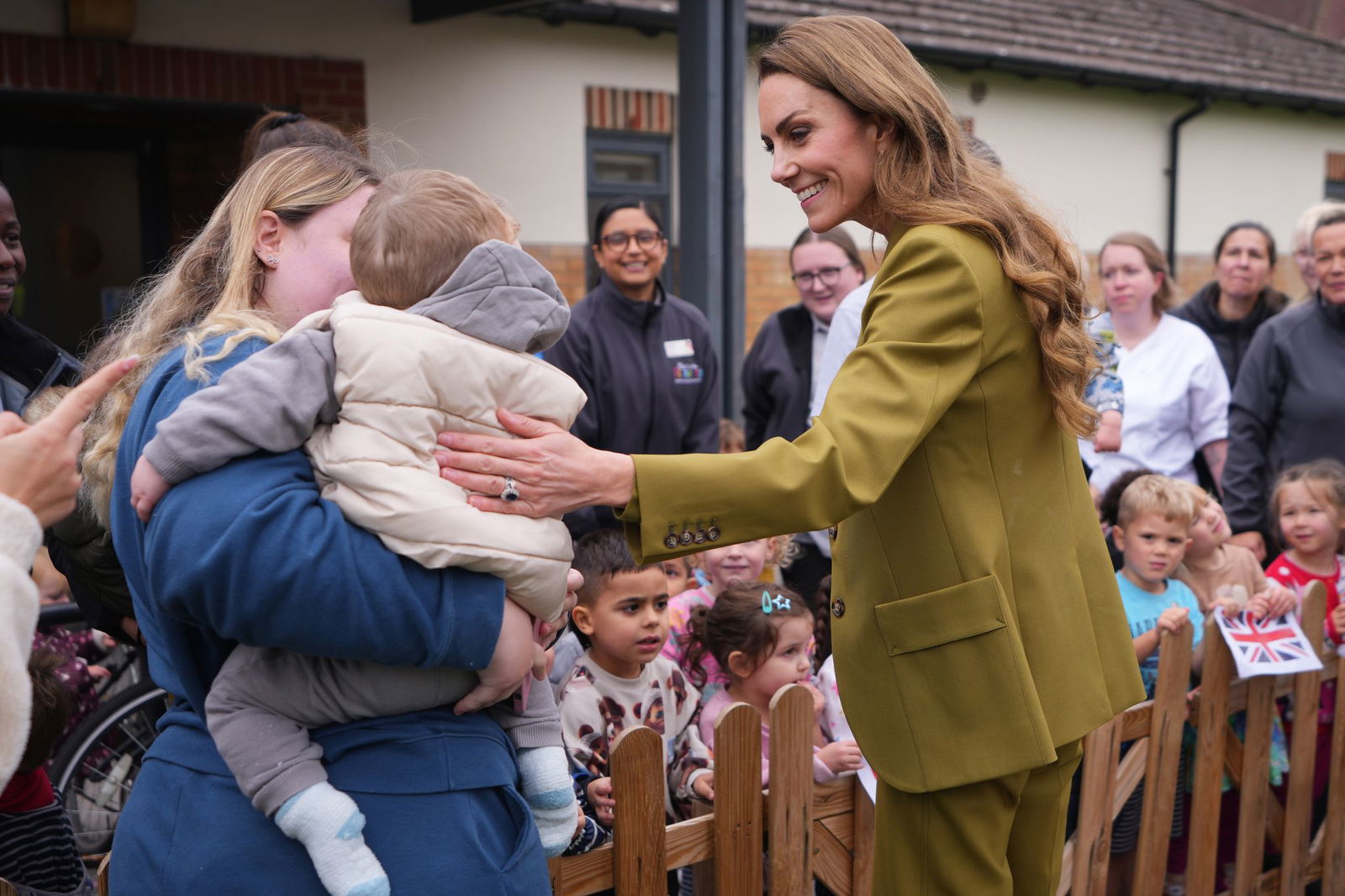 Kate beim Besuch einer Wohltätigkeitsorganisation in Oxford.