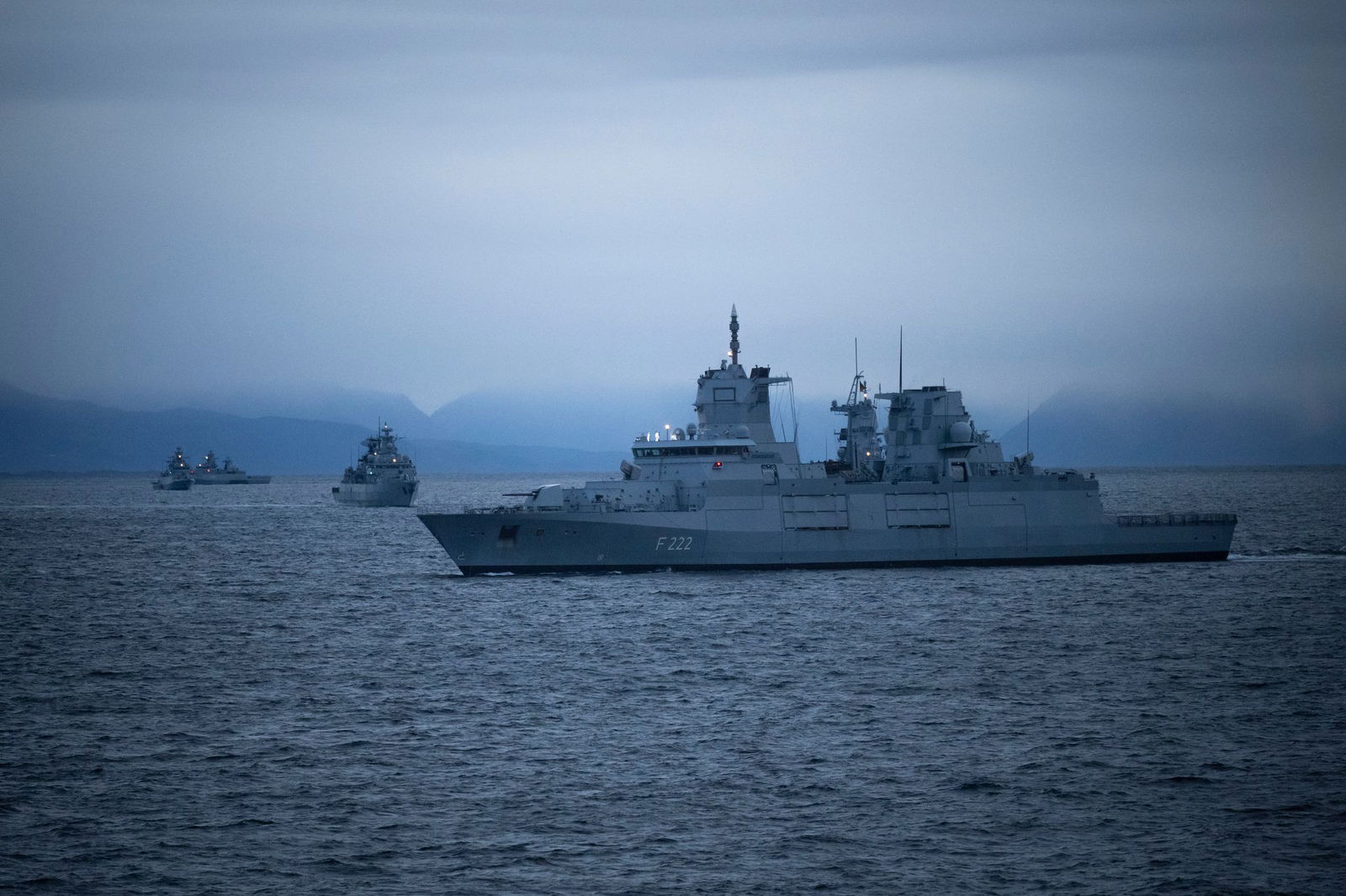 Neun Schiffe und ein U-Boot sind an der Großübung beteiligt.