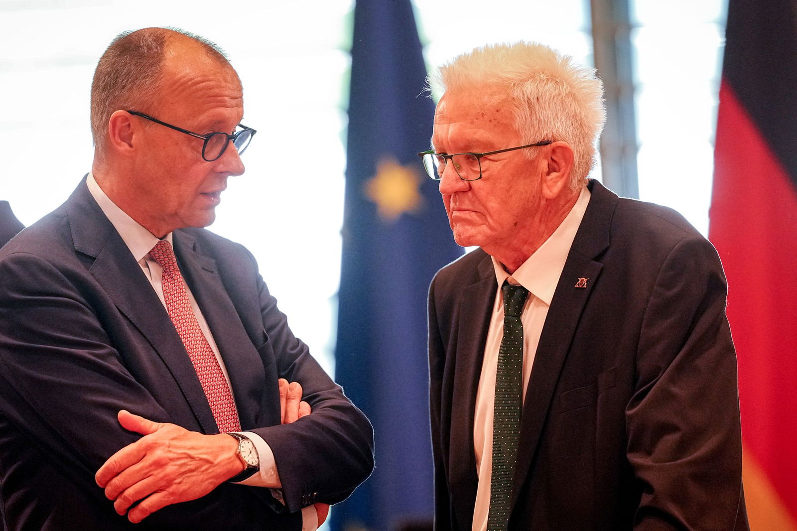 Kretschmann hält mehr von Merz als von seinem Vorgänger Olaf Scholz – daraus macht er kein Geheimnis. (Archivbild)