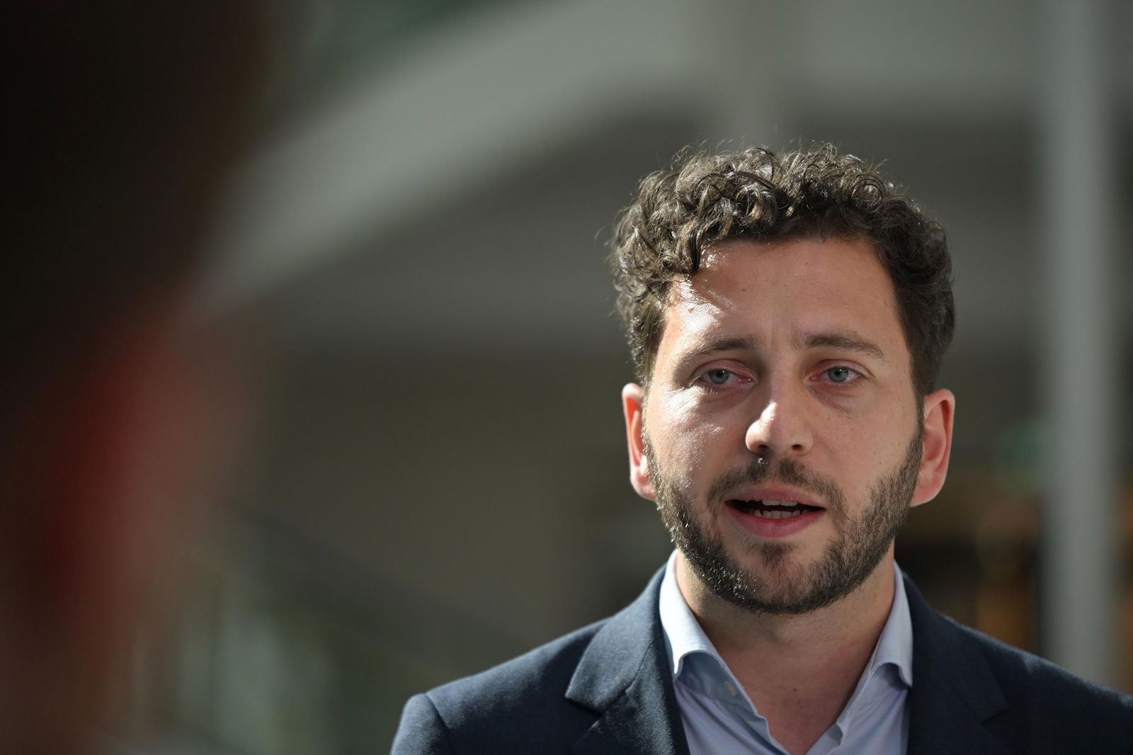 Grünen-Chef Felix Banaszak übte heftige Kritik. (Archivfoto)