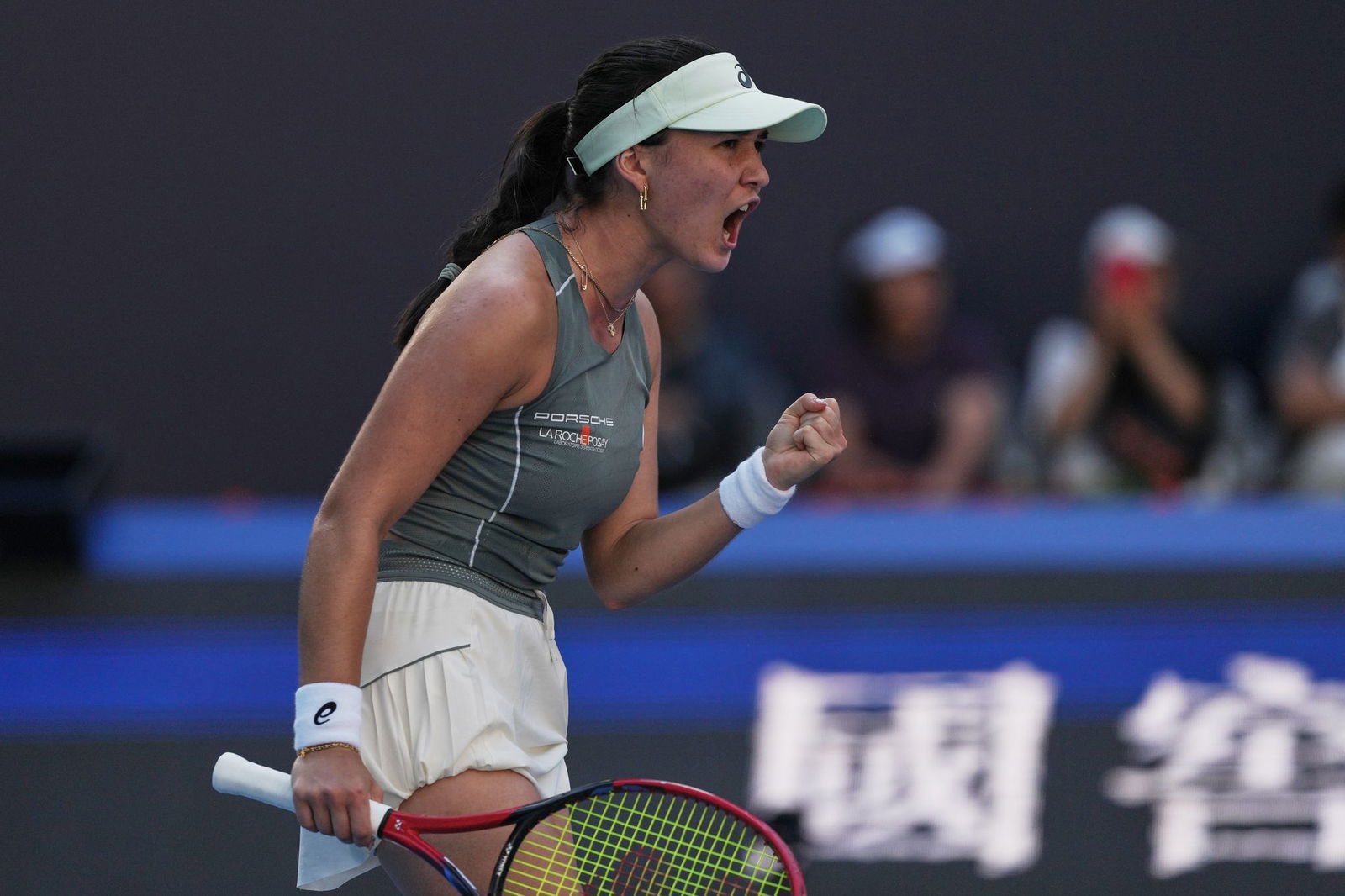 Eva Lys glaubte in Peking an den möglichen Erfolg - und machte den Viertelfinaleinzug überraschend perfekt.