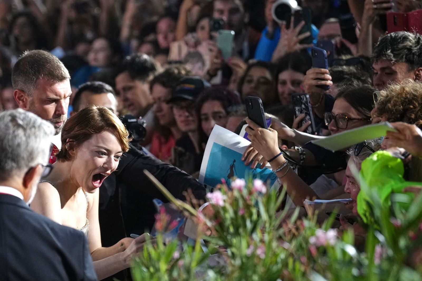 Emma Stone vor der Filmpremiere in Venedig. (Archivbild)