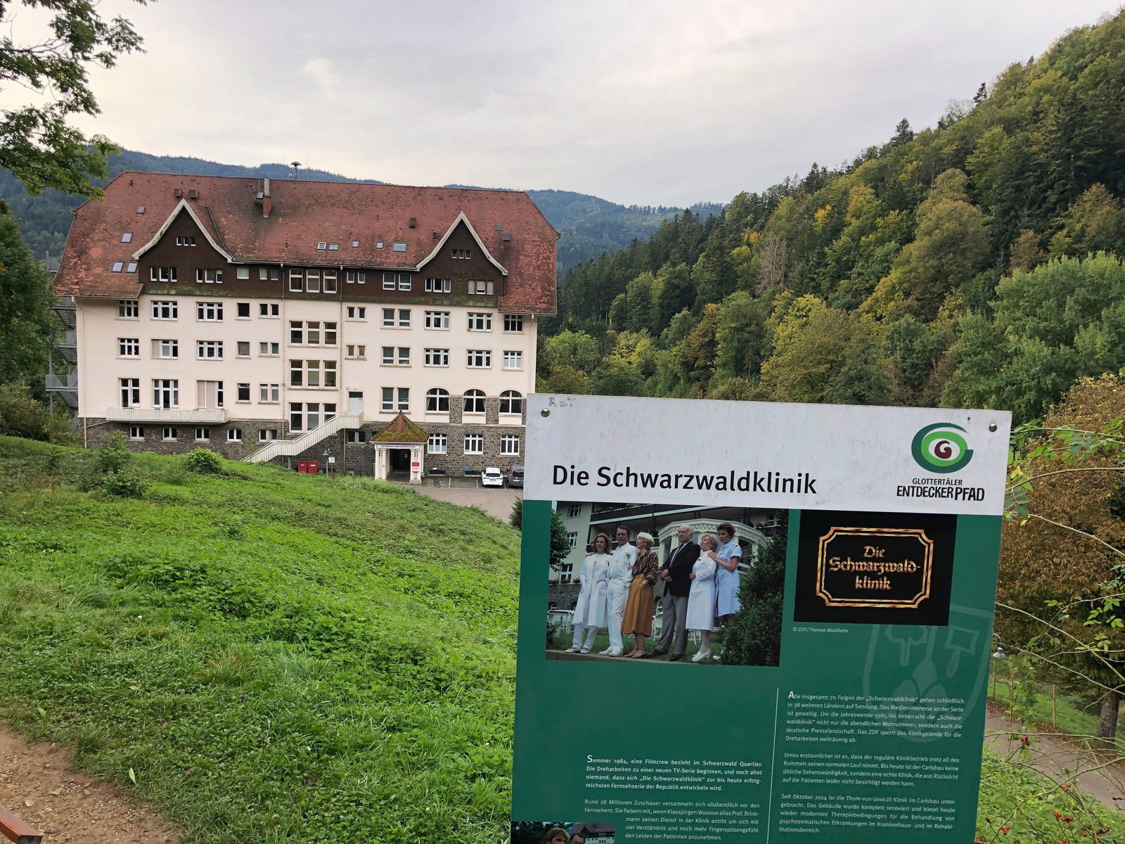 Das Klinikgebäude in Glottertal zieht immer noch Besucher an. (Archivbild)