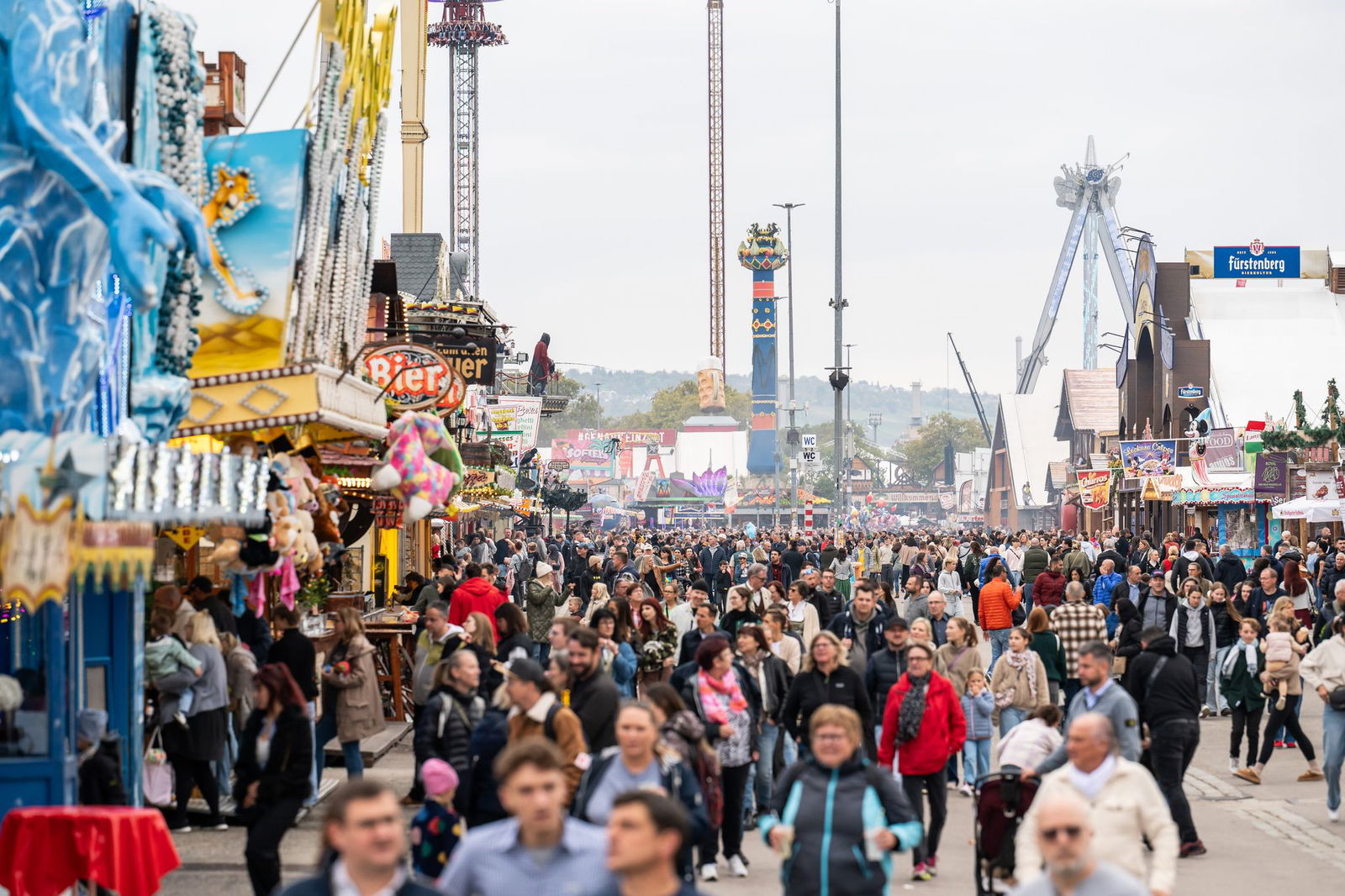 4,2 Millionen Menschen haben den Cannstatter Wasen in diesem Jahr besucht. 