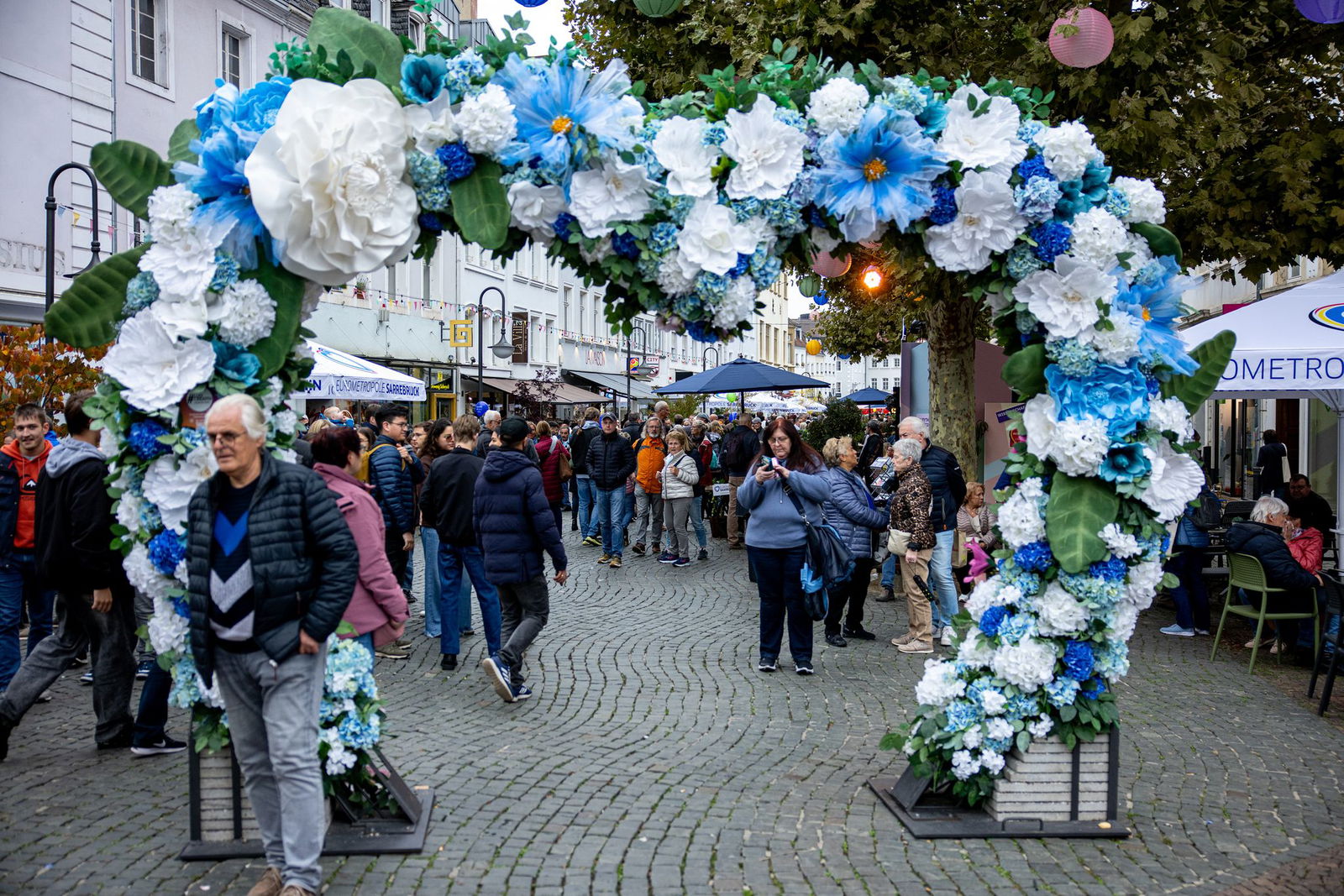 Über 600 Künstler und 240 Aussteller prägten das Bürgerfest zum Tag der Deutschen Einheit. 