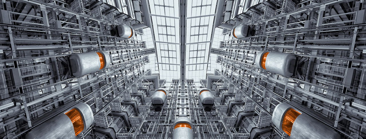 Verschiedene Aufzüge