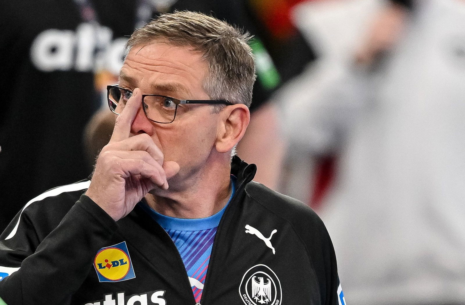 Der Auftritt des DHB-Teams bereitete Handball-Bundestrainer einige Sorgenfalten. 