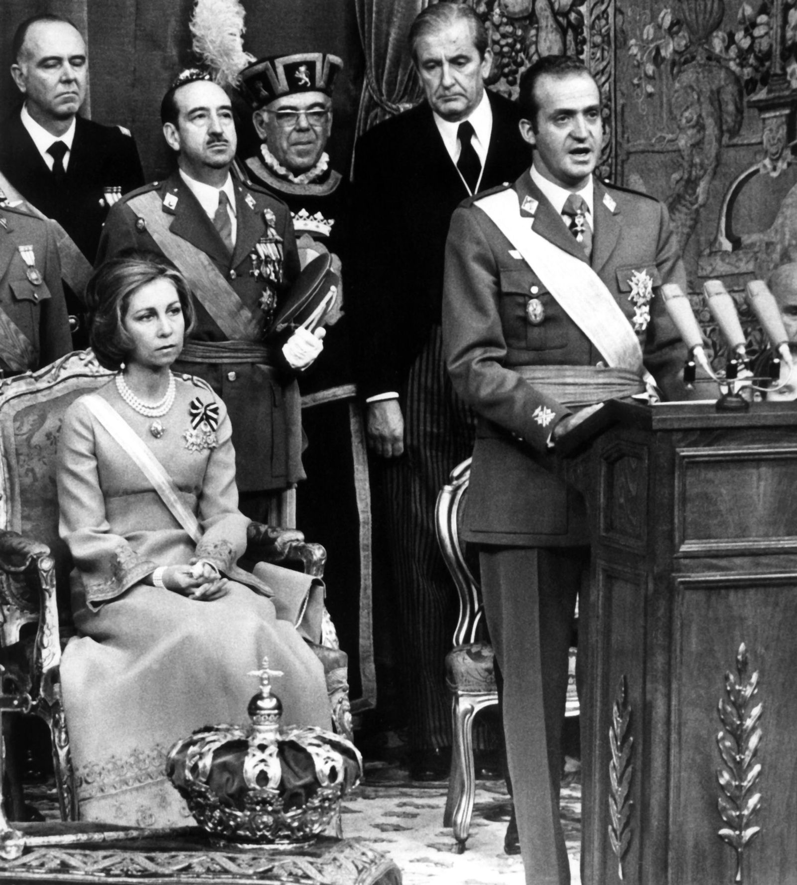Juan Carlos bestieg den Thron nur zwei Tage nach dem Tod seines Ziehvaters, Diktator Francisco Franco. (Archivfoto)