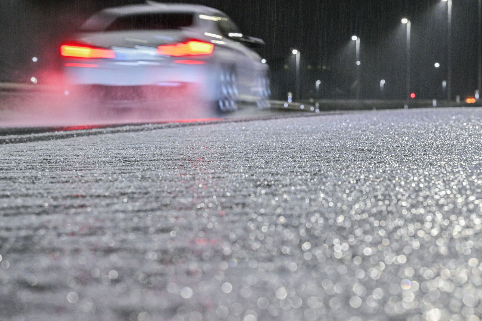 Trotz eisiger Temperaturen und teilweise glatter Straßen gab es kaum Glätteunfälle im Südwesten. (Symbolbild)